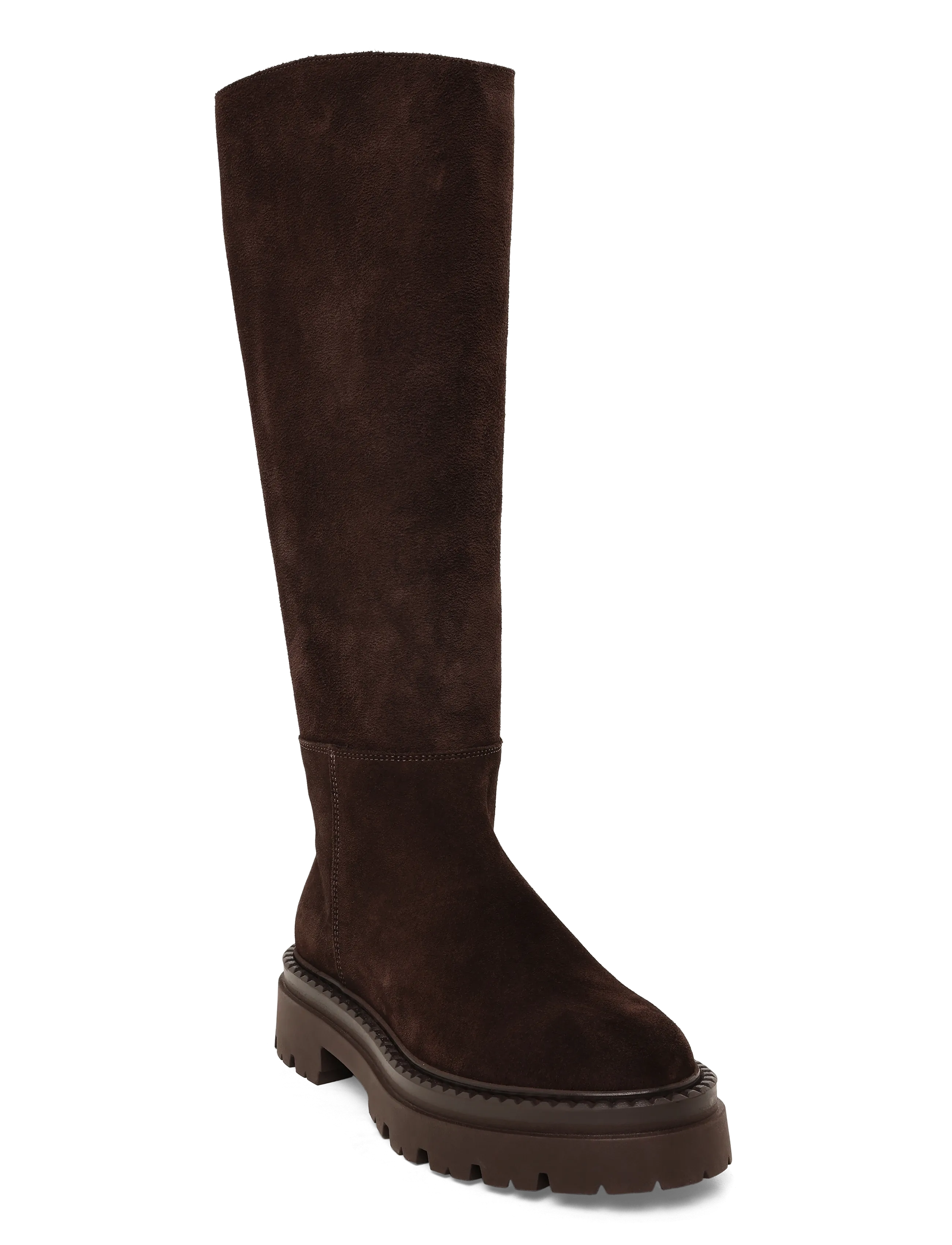 Steve Madden Kaja-W - Pika säärega saapad - CHO BRN SUEDE / brown