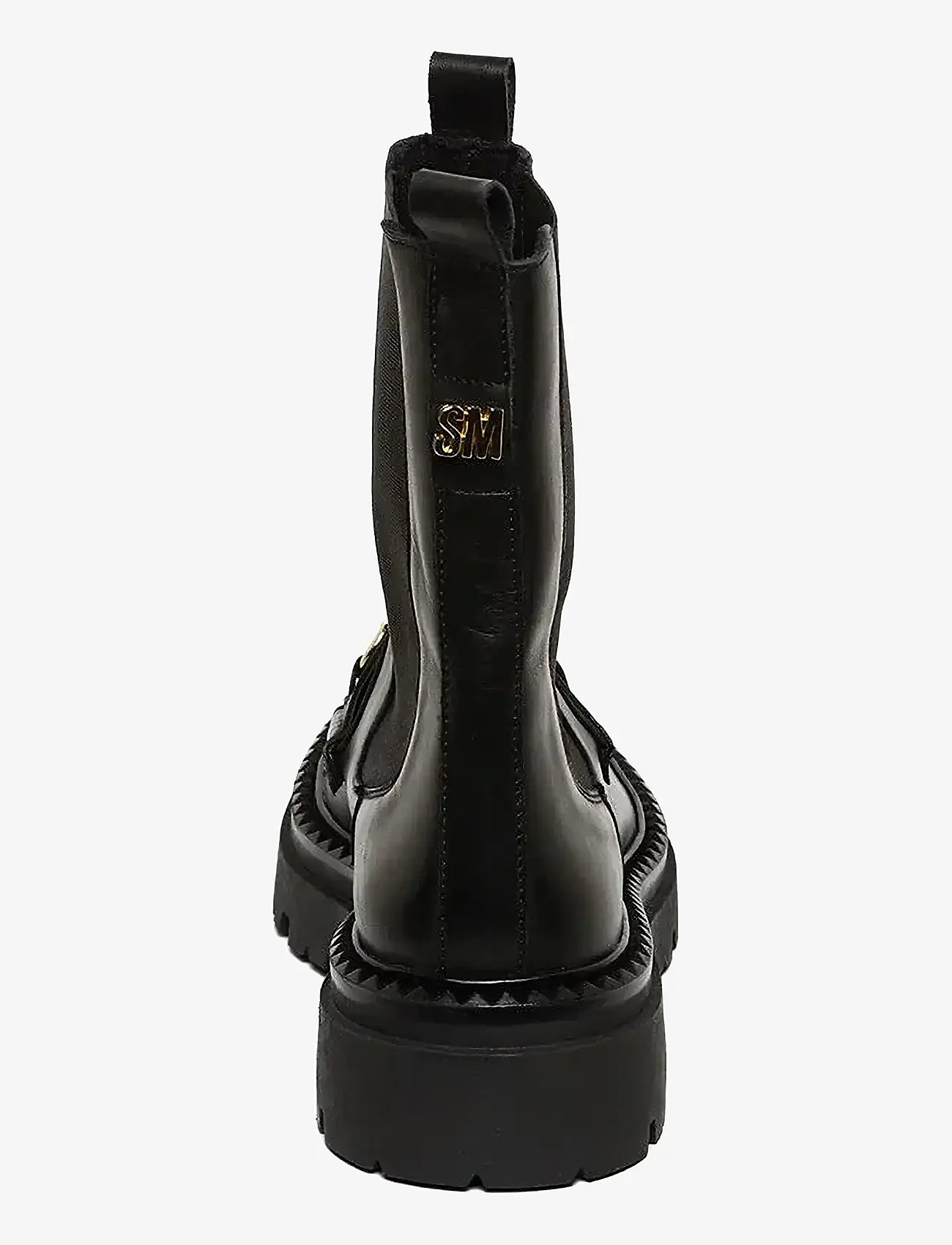 Steve Madden - Kasey - heeled ankle boots - black leather - 3