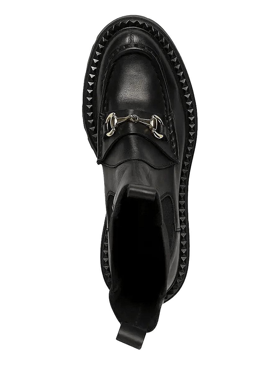 Steve Madden - Kasey - stövletter - black leather - 4