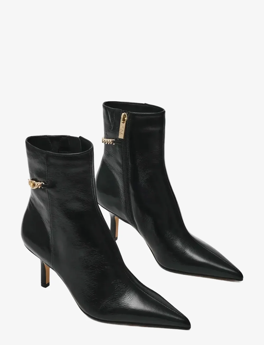 Steve Madden - Auora - heeled ankle boots - black leat - 1