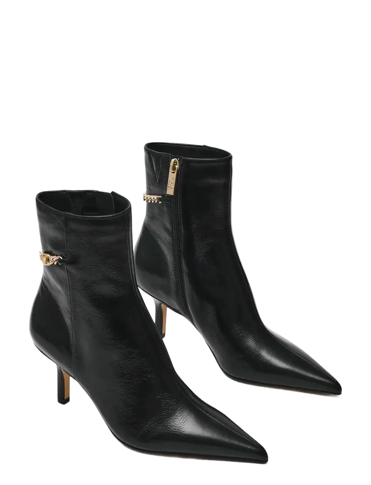 Steve Madden - Auora - kõrge konts - black leat - 1