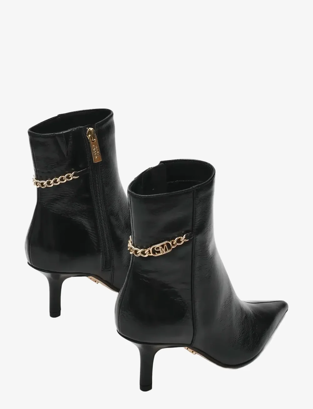 Steve Madden - Auora - heeled ankle boots - black leat - 2