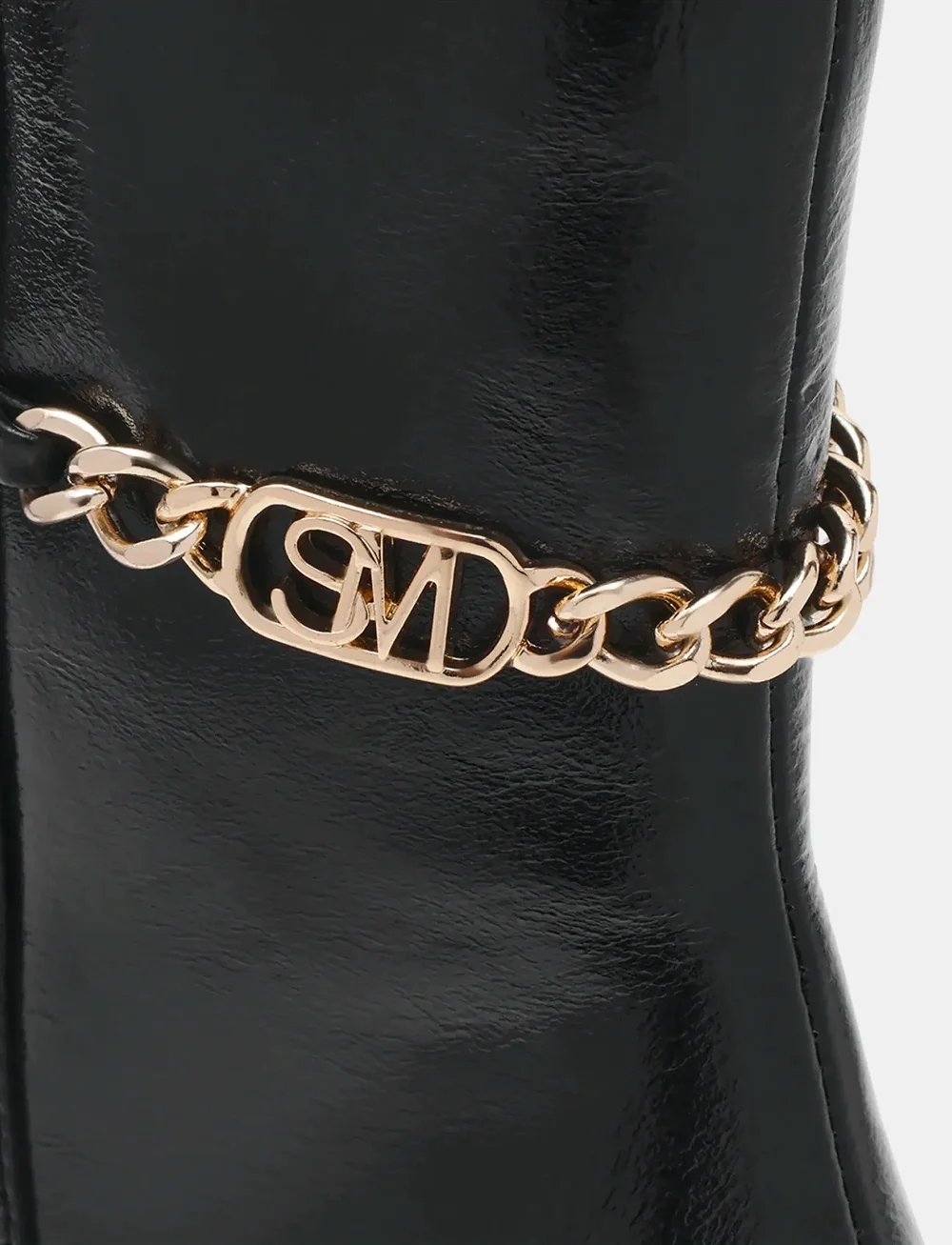 Steve Madden - Auora - heeled ankle boots - black leat - 4