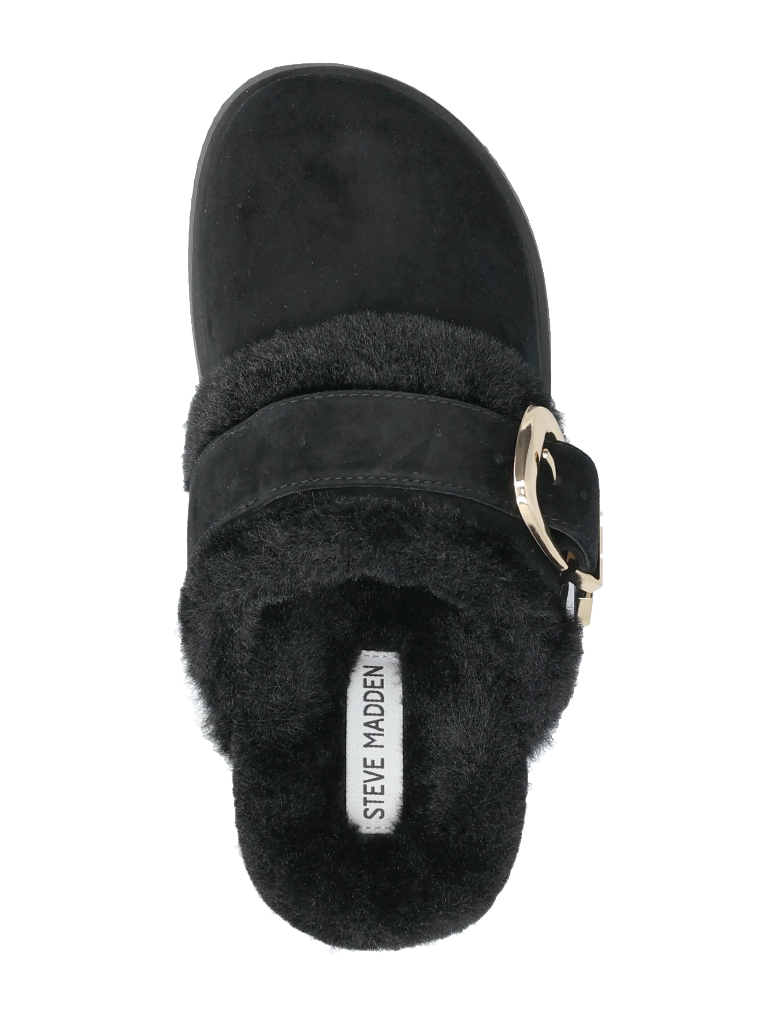 Steve Madden - Cozy Up - hjemmesko - black suede - 3