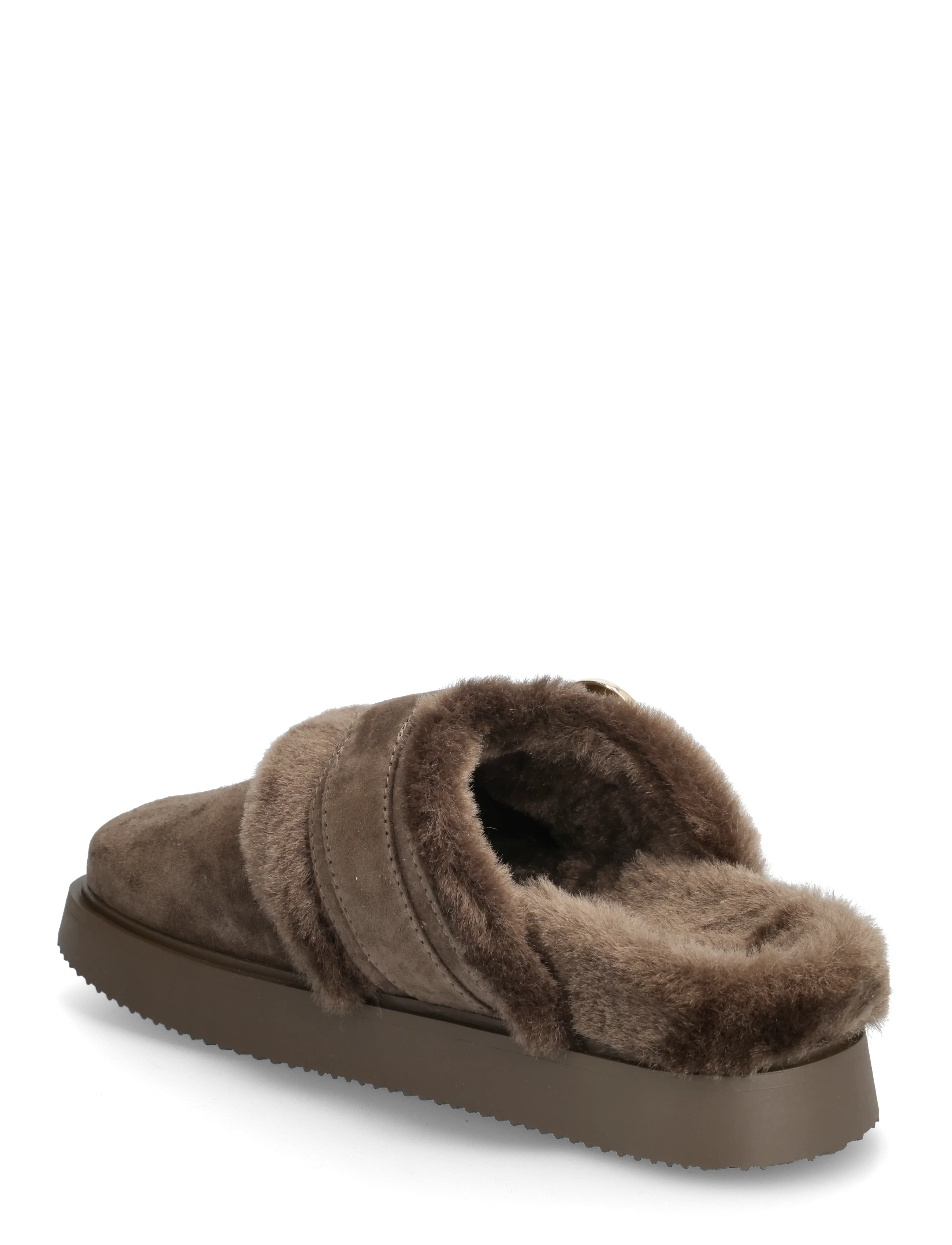 Steve Madden - Cozy Up - hausschuhe - brown suede - 2
