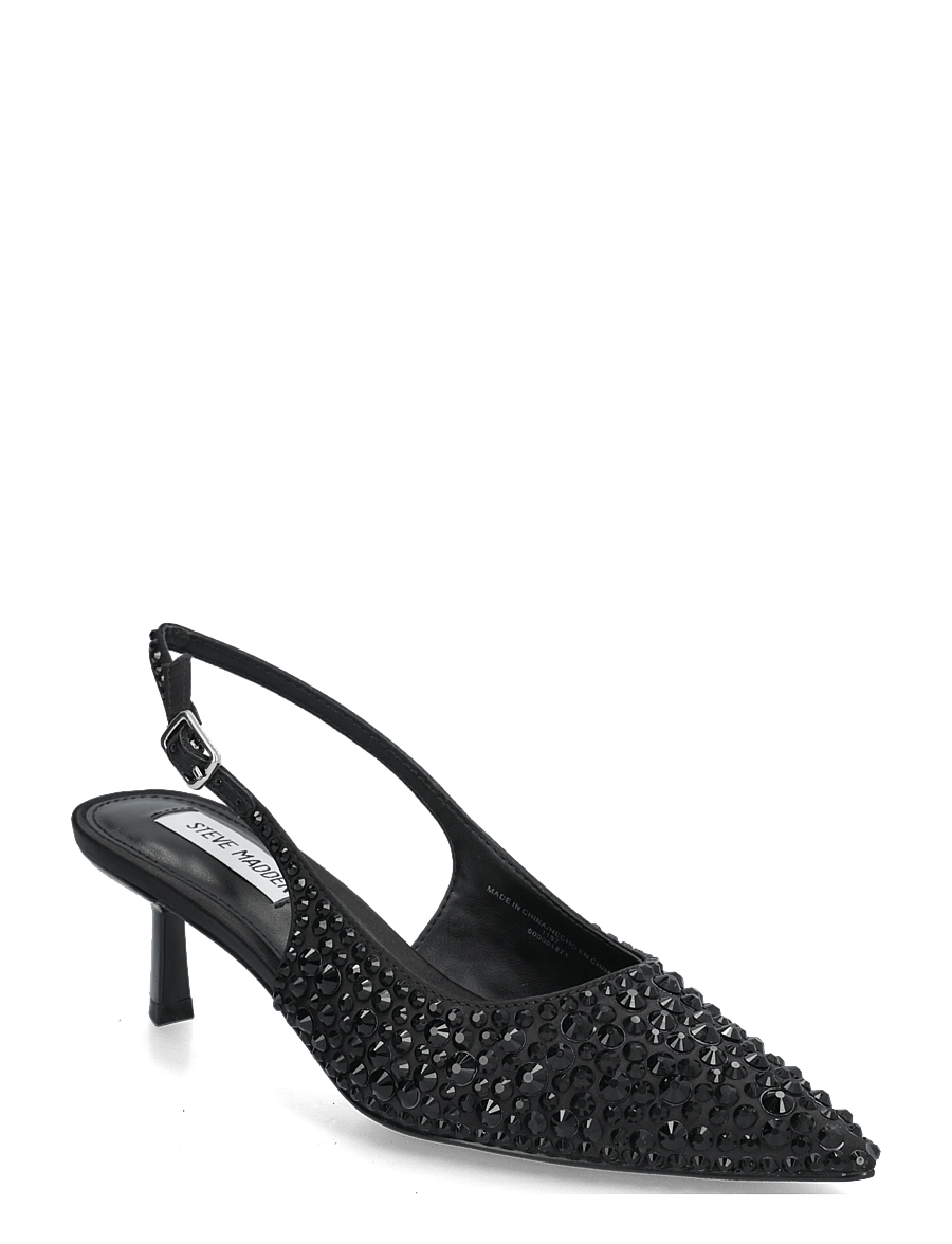 Steve Madden - Korra-R - heeled slingbacks - black/black - 0