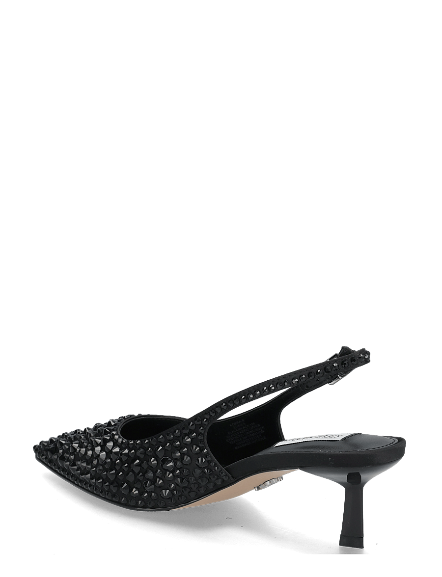 Steve Madden - Korra-R - heeled slingbacks - black/black - 1