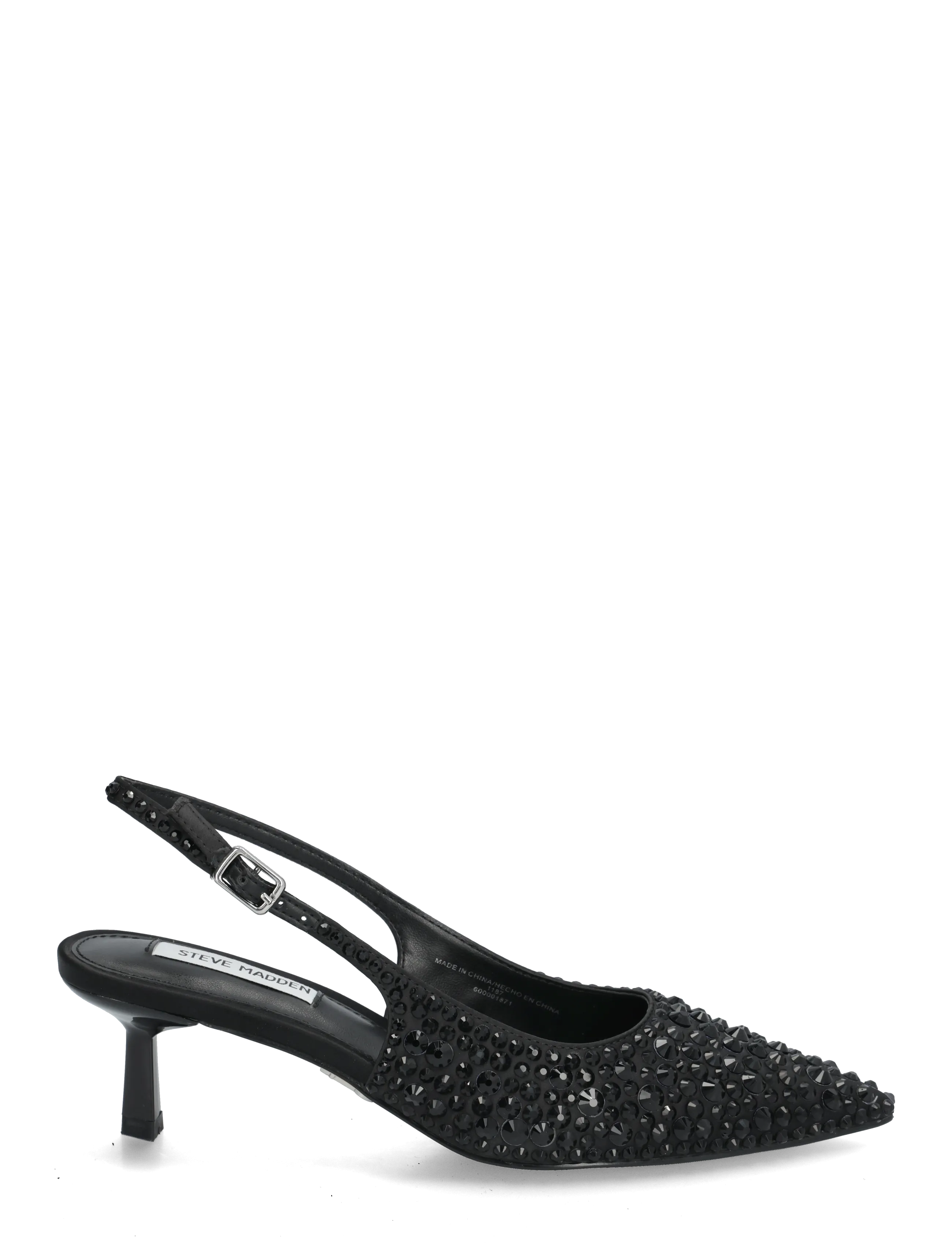 Steve Madden - Korra-R - slingbacks med hæle - black/black - 2