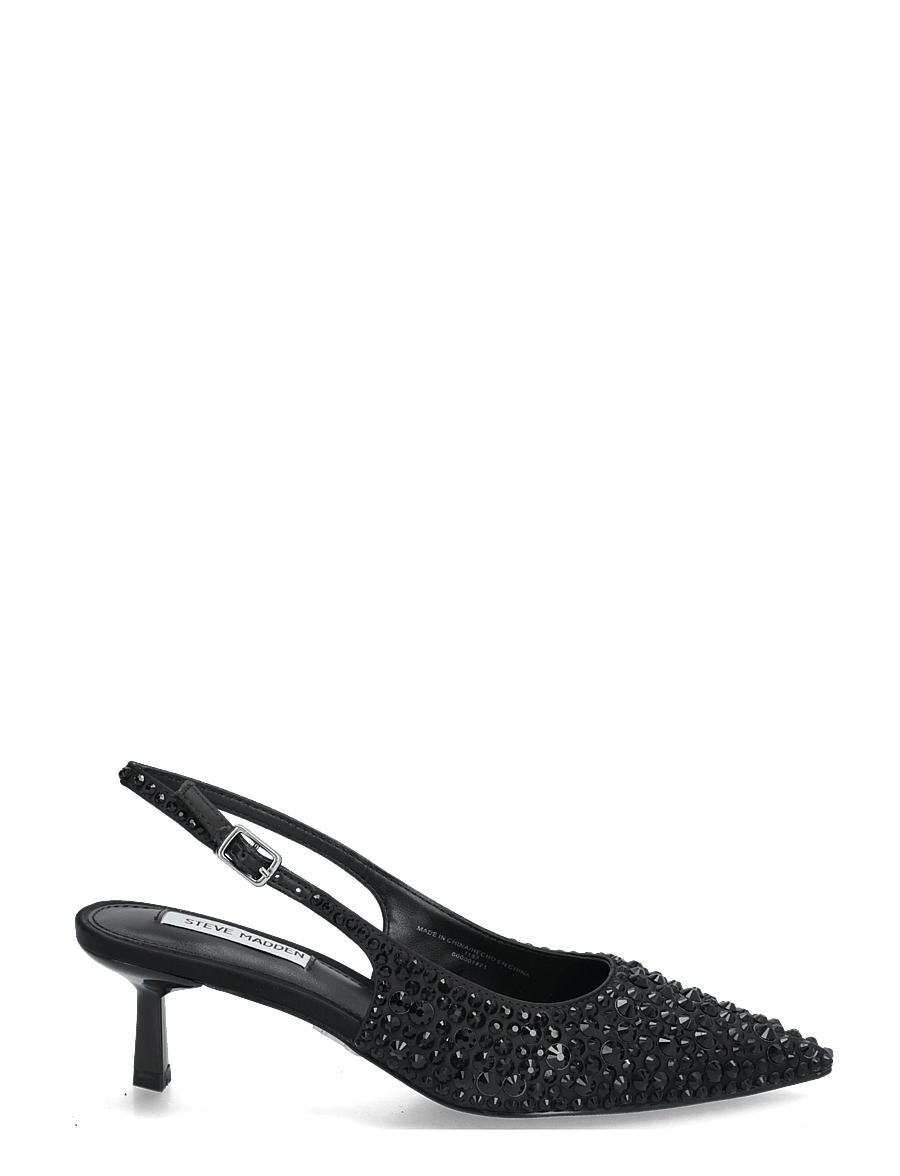 Steve Madden - Korra-R - heeled slingbacks - black/black - 2