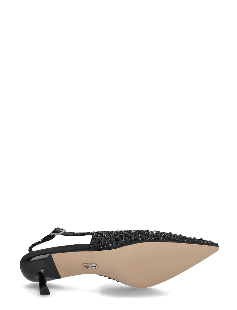 Steve Madden - Korra-R - heeled slingbacks - black/black - 4
