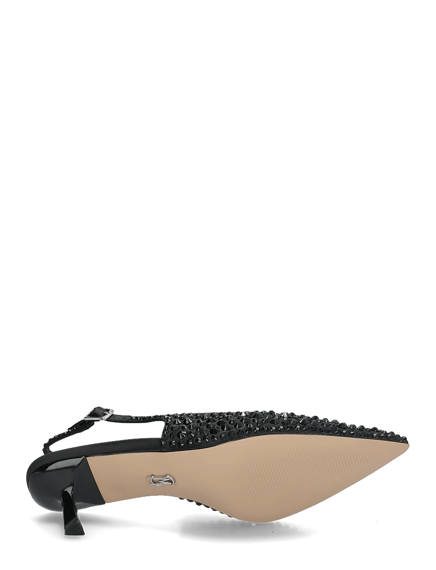 Steve Madden - Korra-R - slingbacks med hæle - black/black - 4