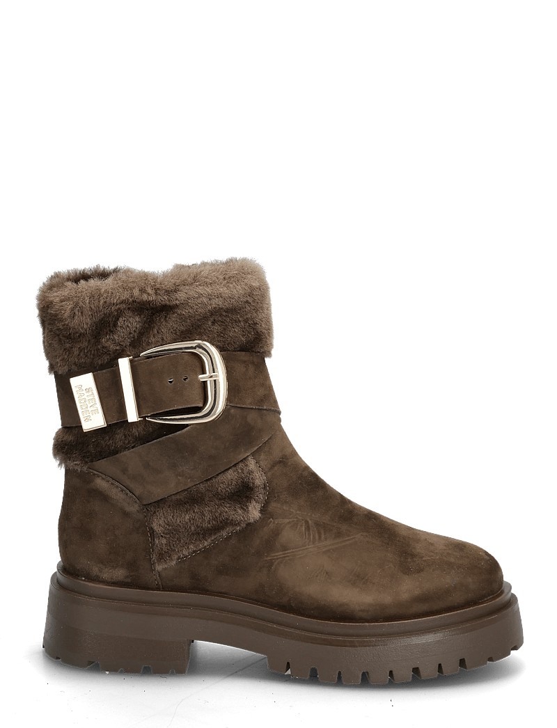 Steve Madden - Lodge - madalad poolsaapad - brown suede - 1