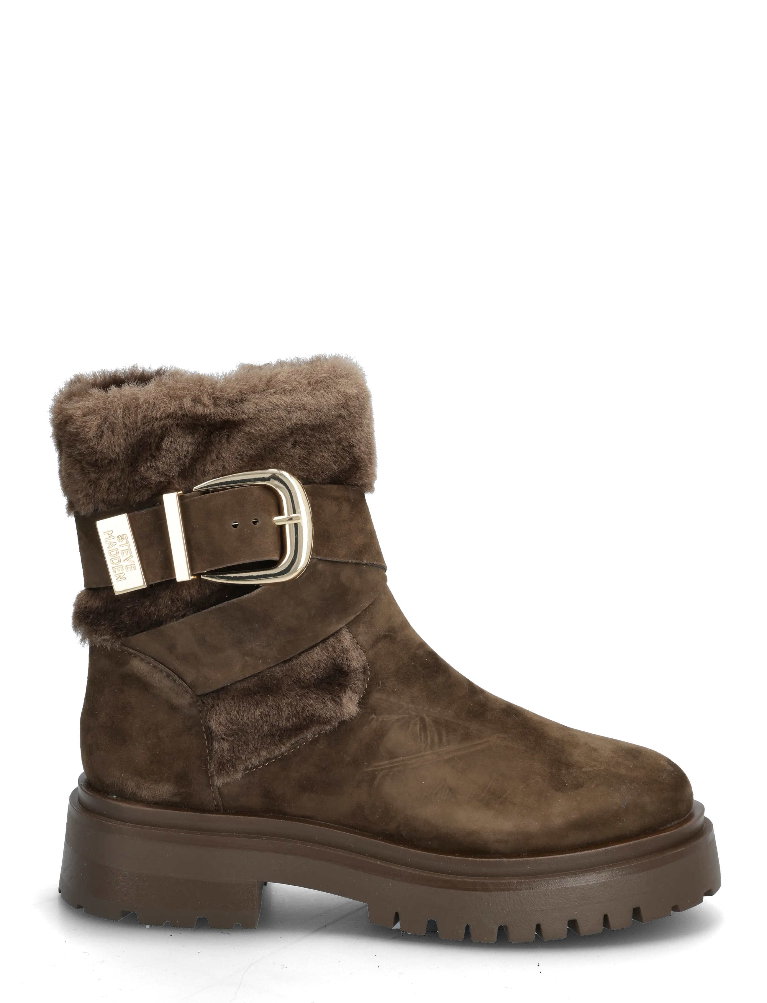 Steve Madden - Lodge - flache stiefeletten - brown suede - 1