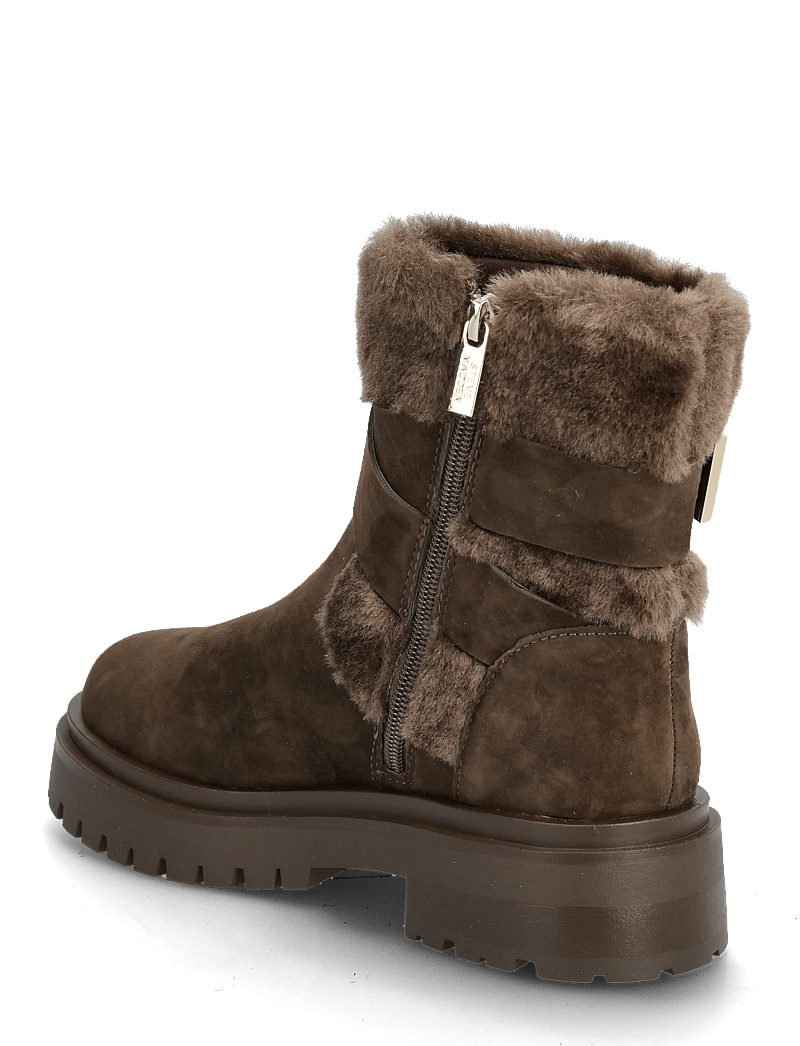 Steve Madden - Lodge - flat ankle boots - brown suede - 2