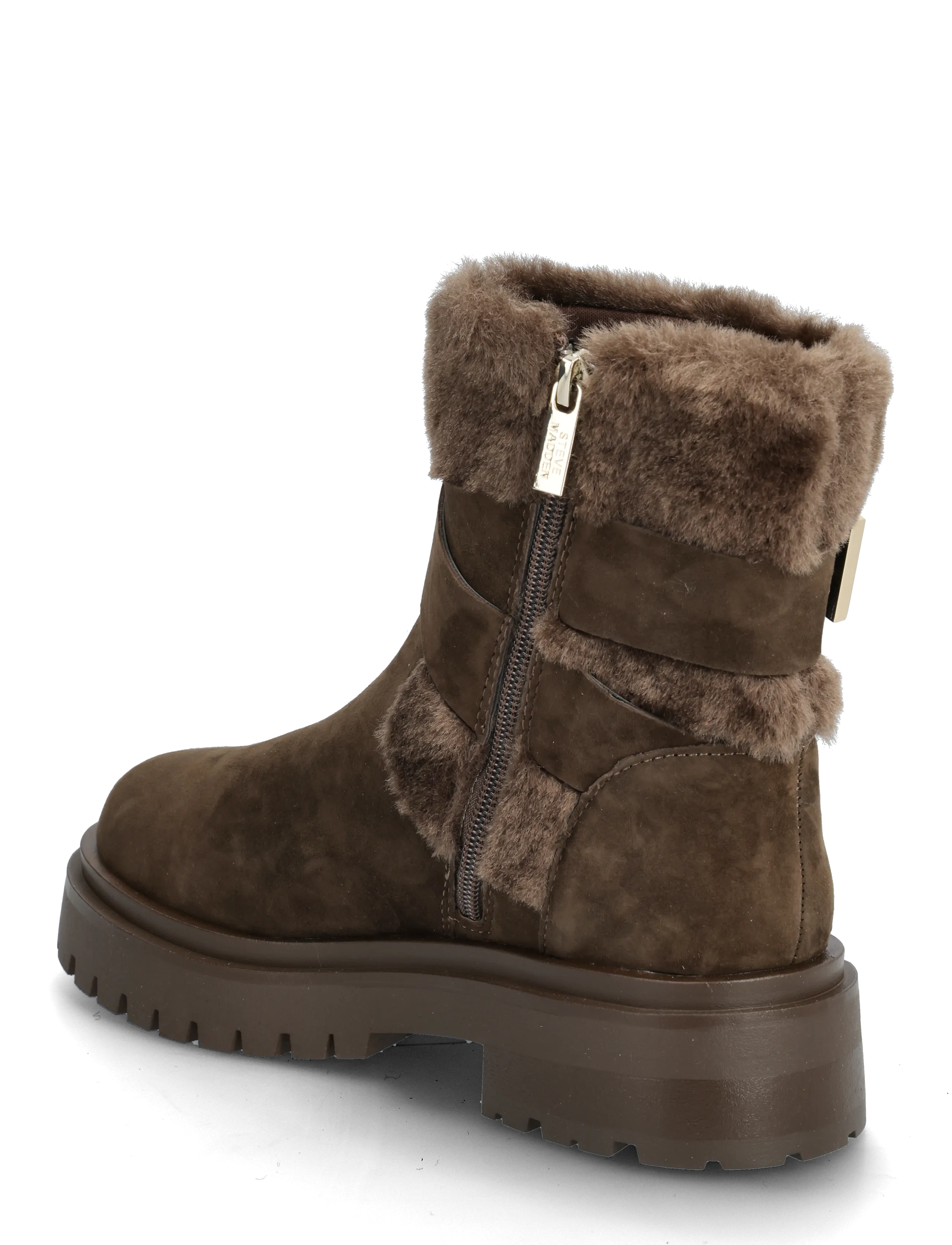 Steve Madden - Lodge - flache stiefeletten - brown suede - 2