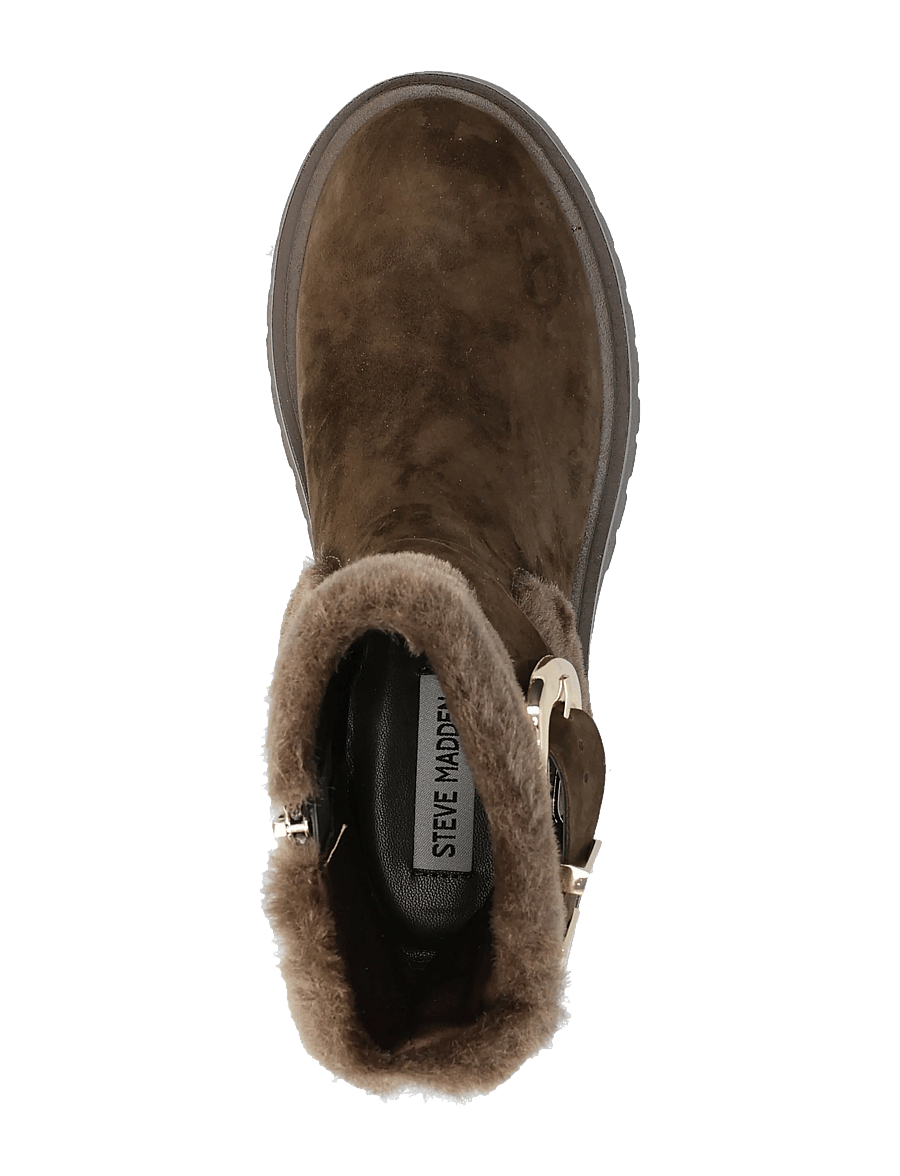 Steve Madden - Lodge - madalad poolsaapad - brown suede - 3