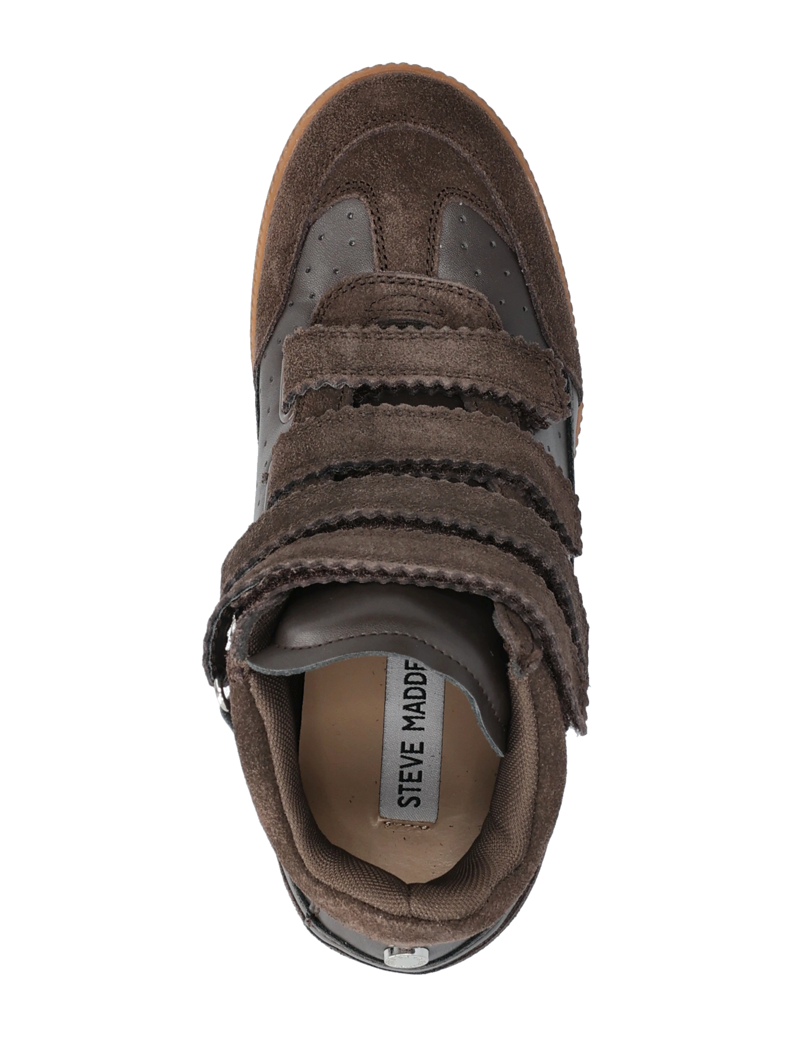 Steve Madden - Mustang - høje sneakers - brown suede - 3