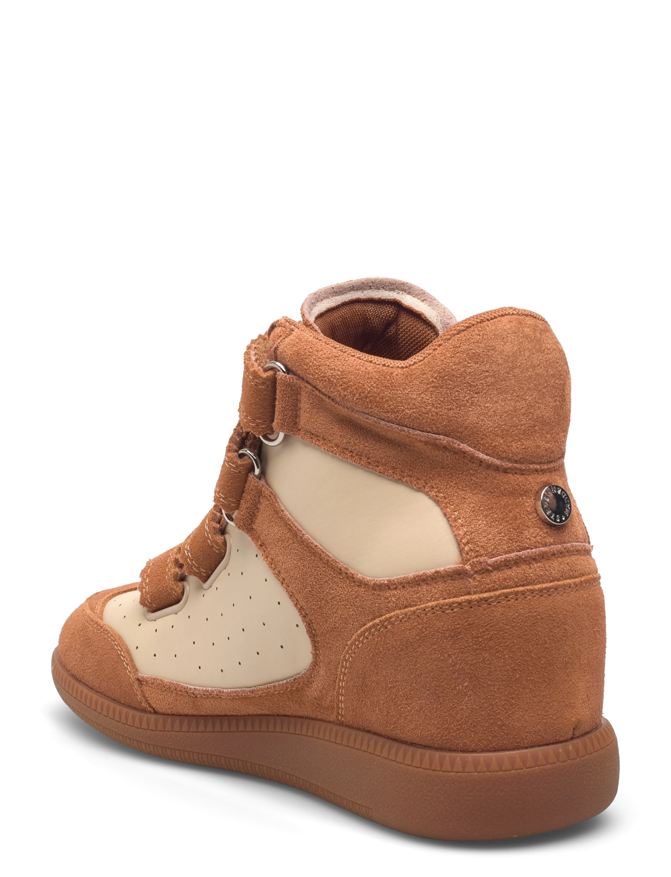 Steve Madden - Mustang - høje sneakers - chestnut suede - 2