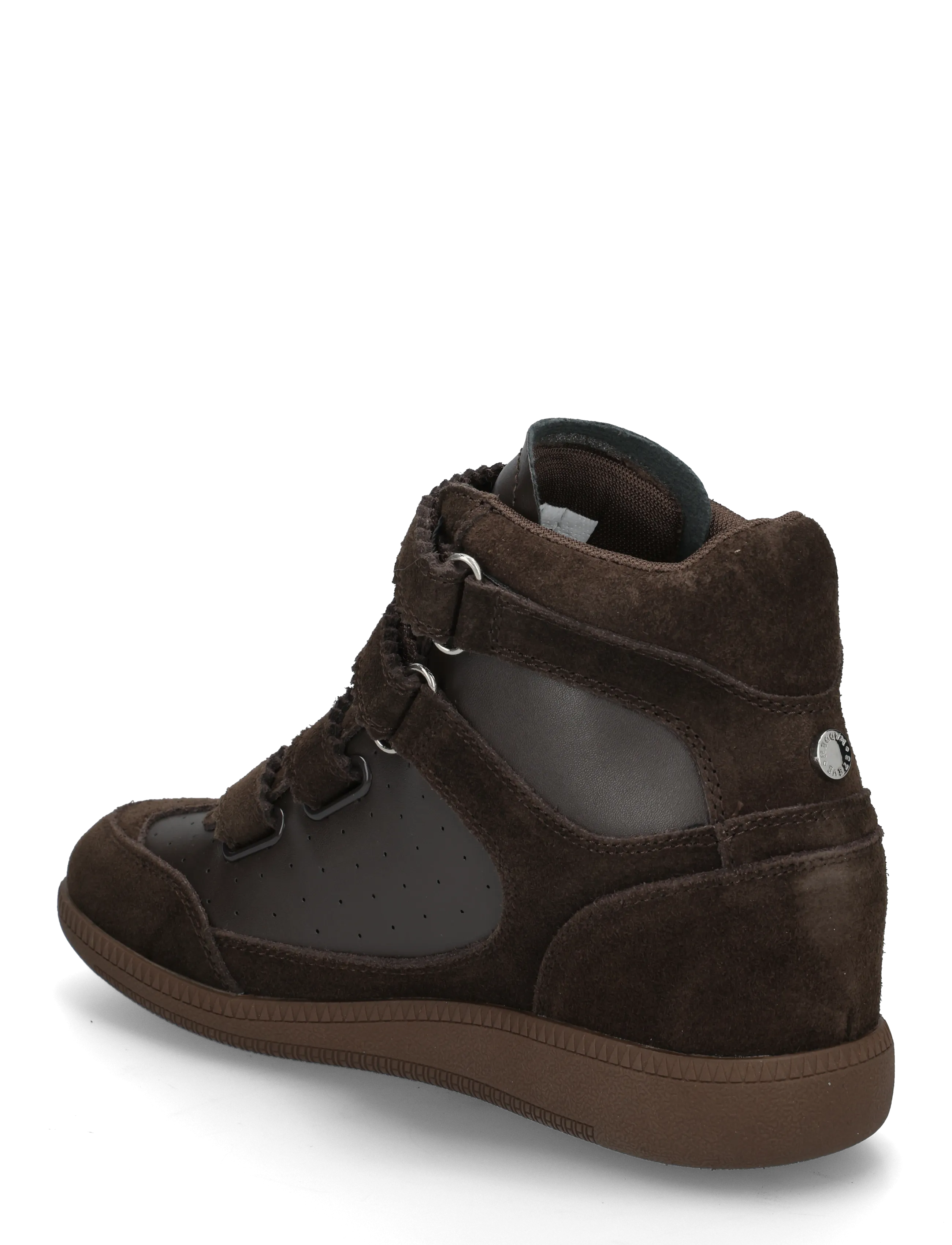 Steve Madden - Mustang - wedge-sneaker - cho brn sd - 1