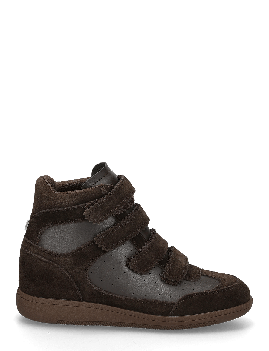 Steve Madden - Mustang - wedge-sneaker - cho brn sd - 2