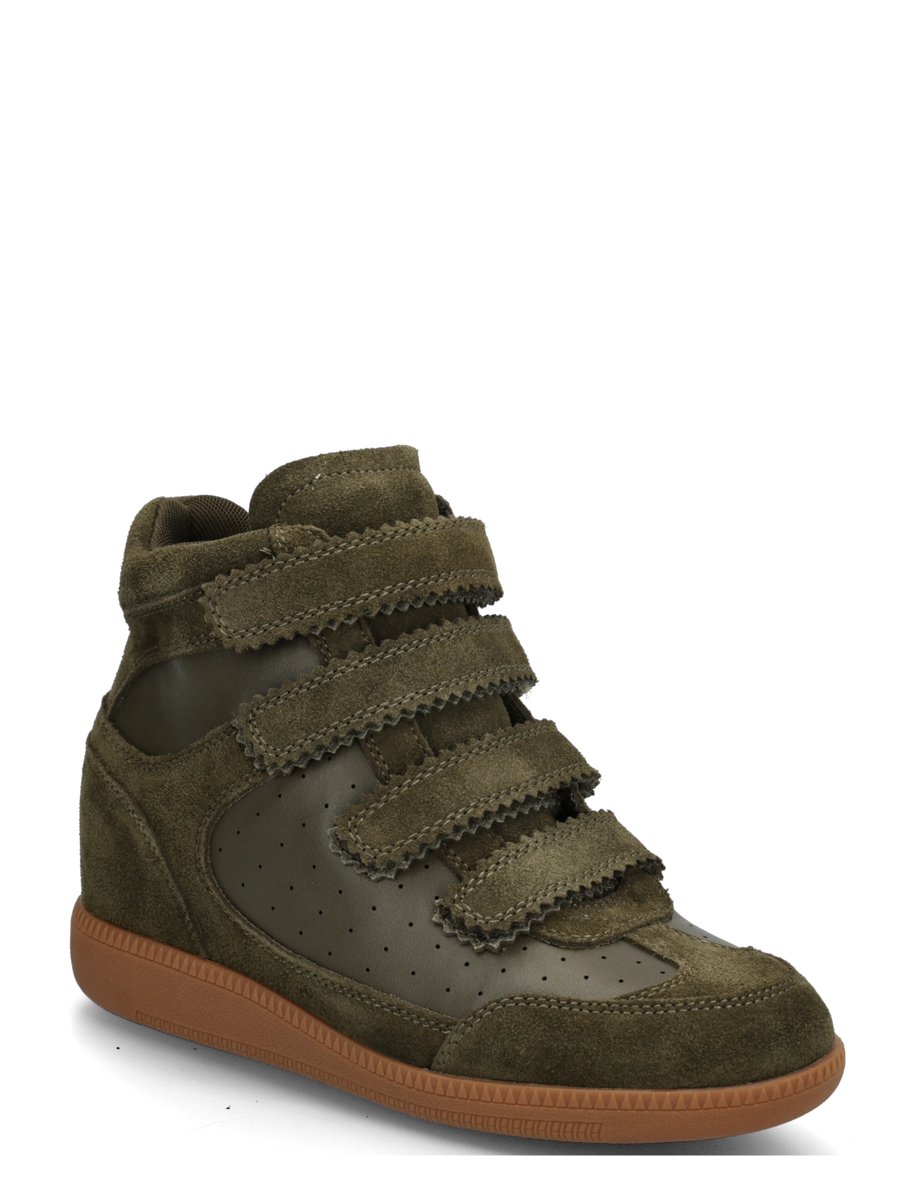 Steve Madden Mustang, 41, Khaki green, Sneakers > Sneakers Med Høj Top, Dame