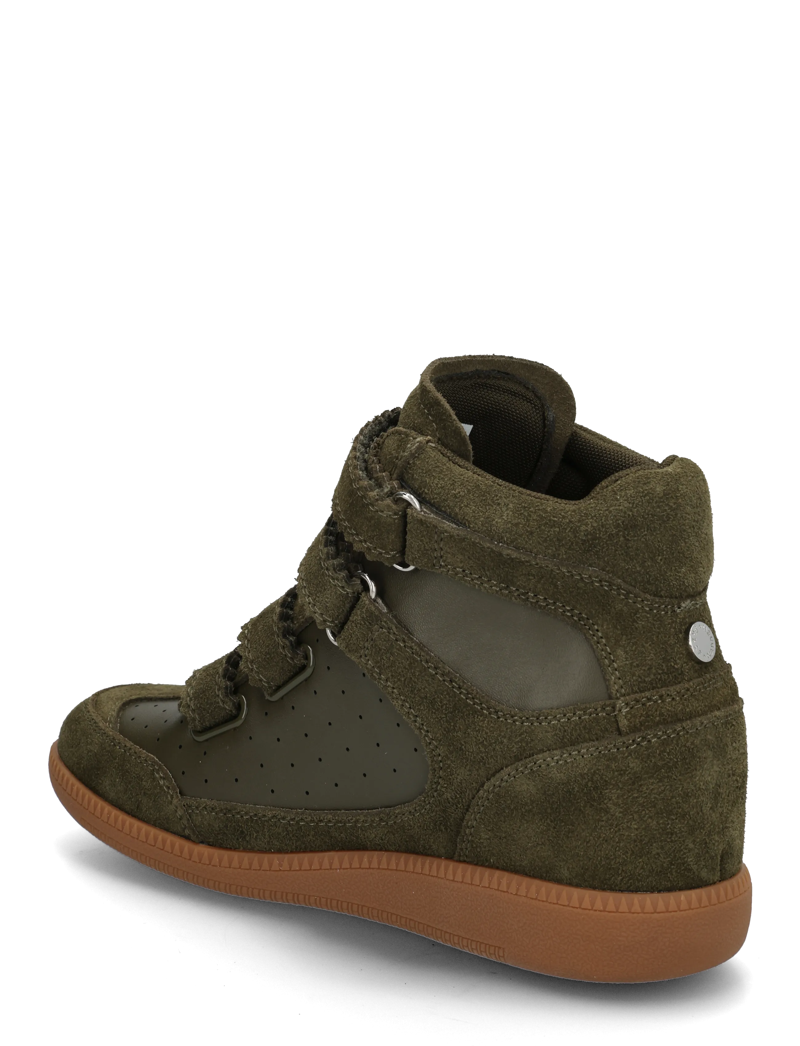 Steve Madden - Mustang - kilesneaker - khaki olv suede - 1