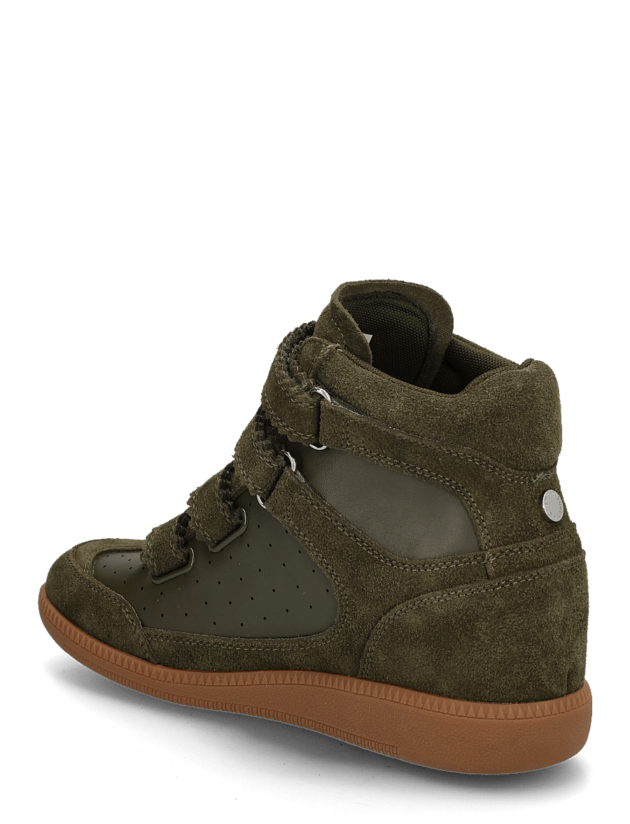 Steve Madden - Mustang - kilesneaker - khaki olv suede - 1