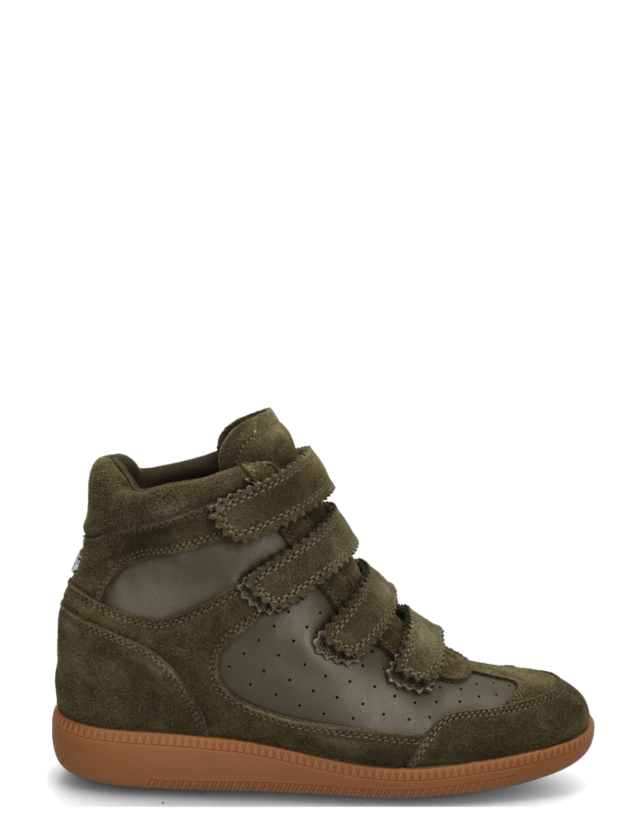 Steve Madden - Mustang - høje sneakers - khaki olv suede - 2