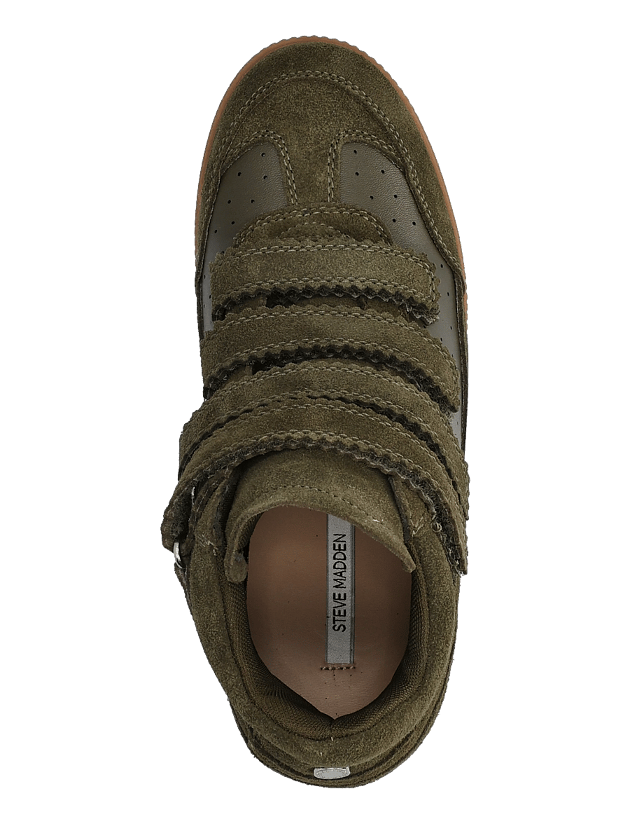 Steve Madden - Mustang - kiiltossud - khaki olv suede - 3