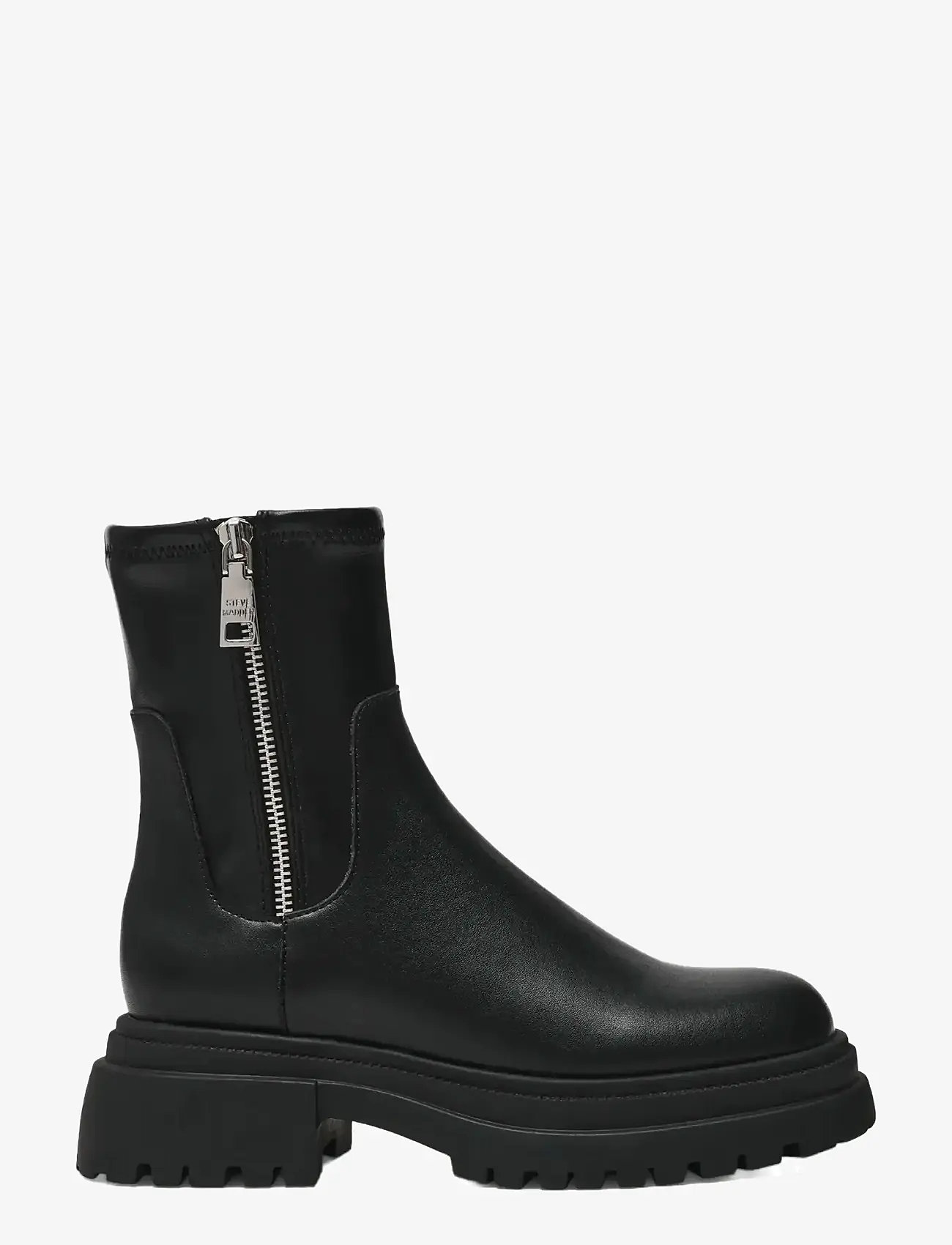 Steve Madden - Roadmap - flache stiefeletten - blk action lea - 0