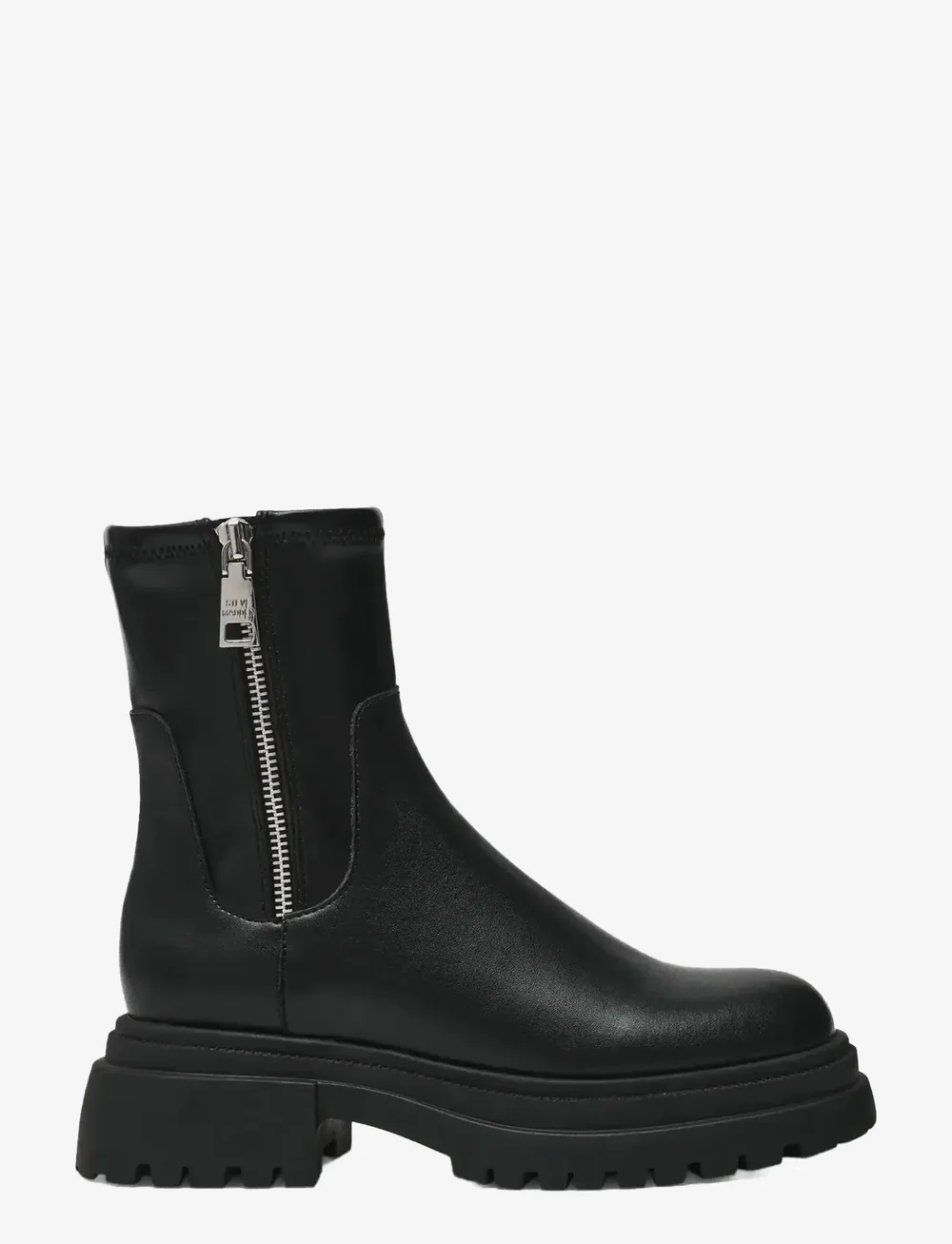 Steve Madden - Roadmap - lygiapadžiai aulinukai iki kulkšnių - blk action lea - 0