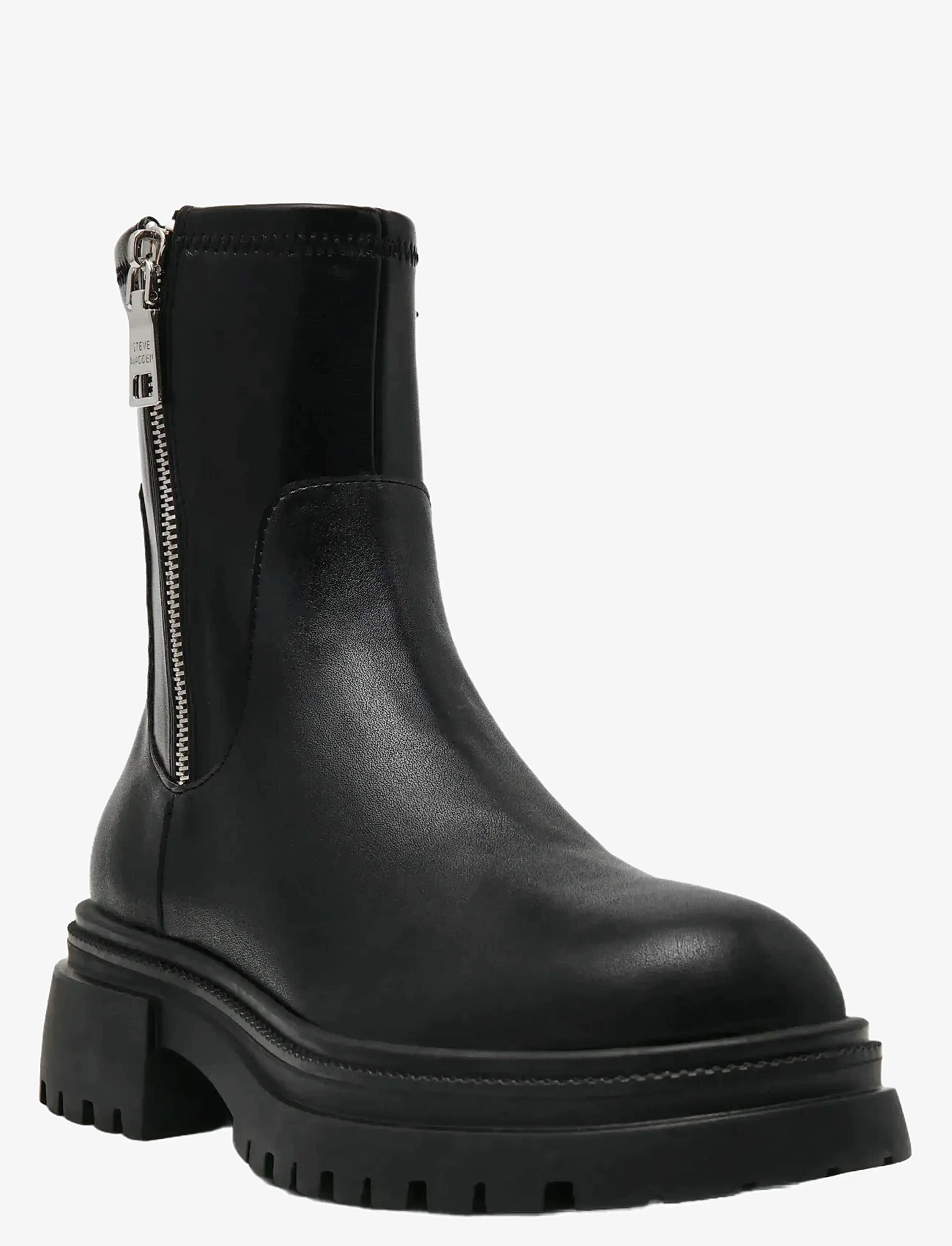 Steve Madden - Roadmap - flache stiefeletten - blk action lea - 1