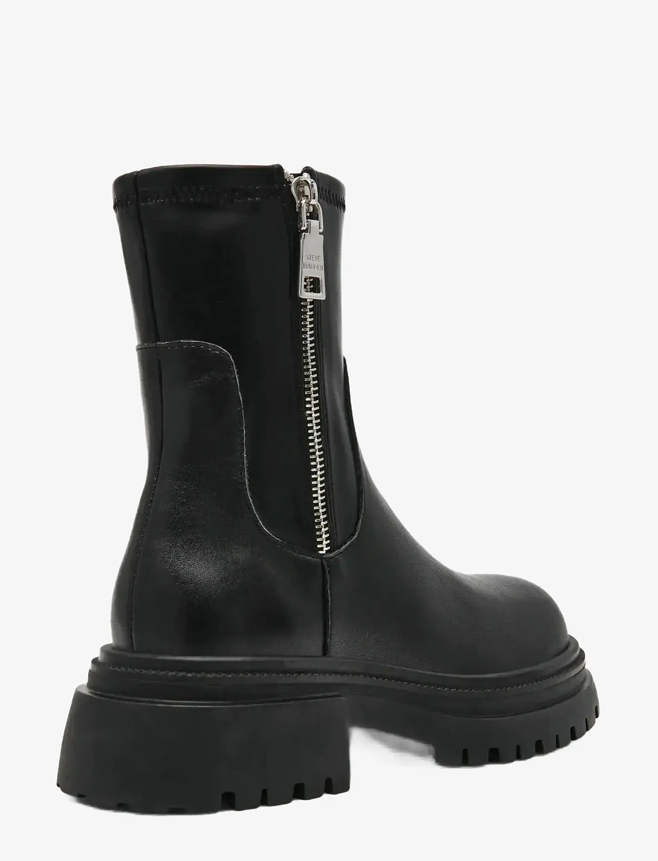 Steve Madden - Roadmap - flache stiefeletten - blk action lea - 2