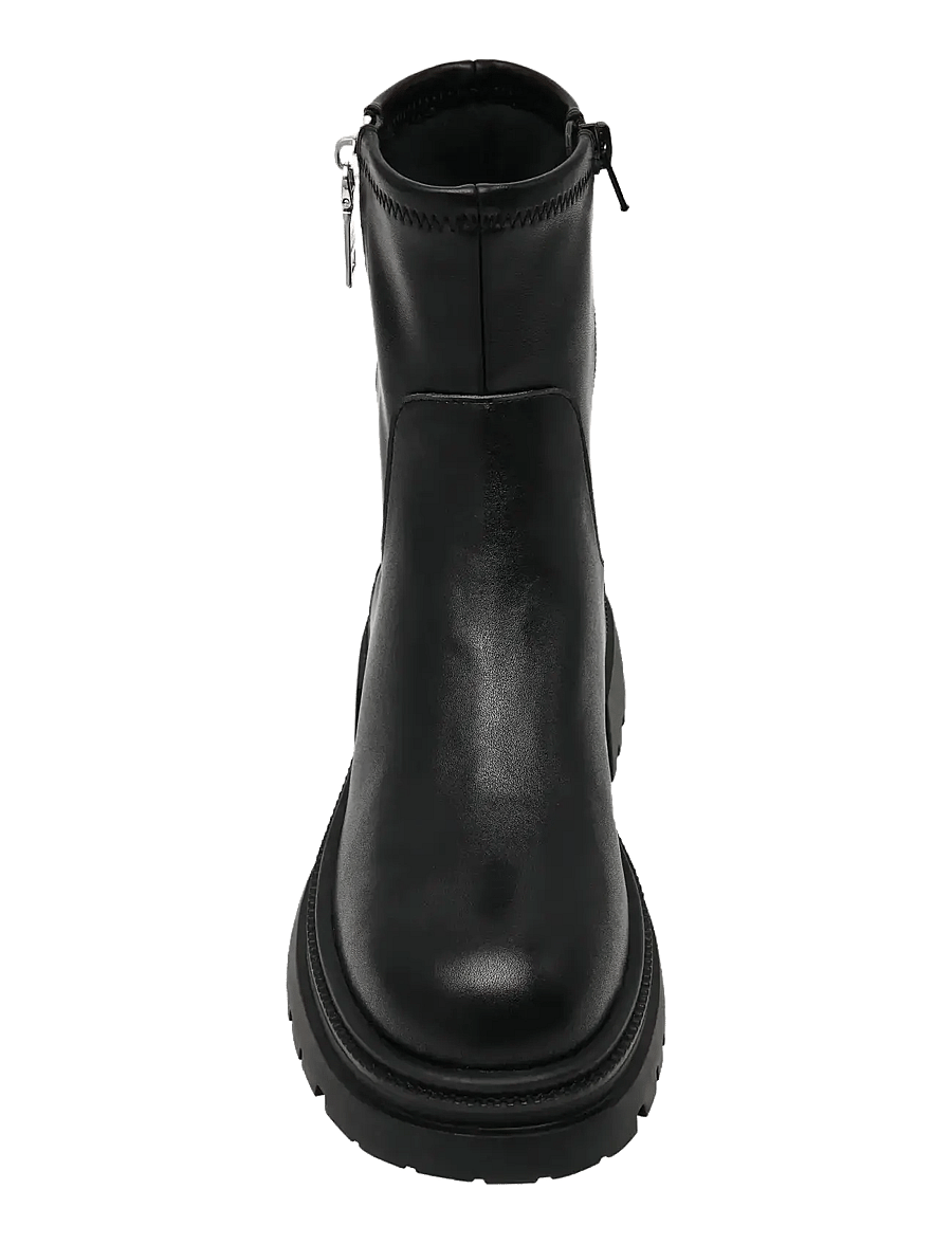 Steve Madden - Roadmap - platta ankelboots - blk action lea - 5