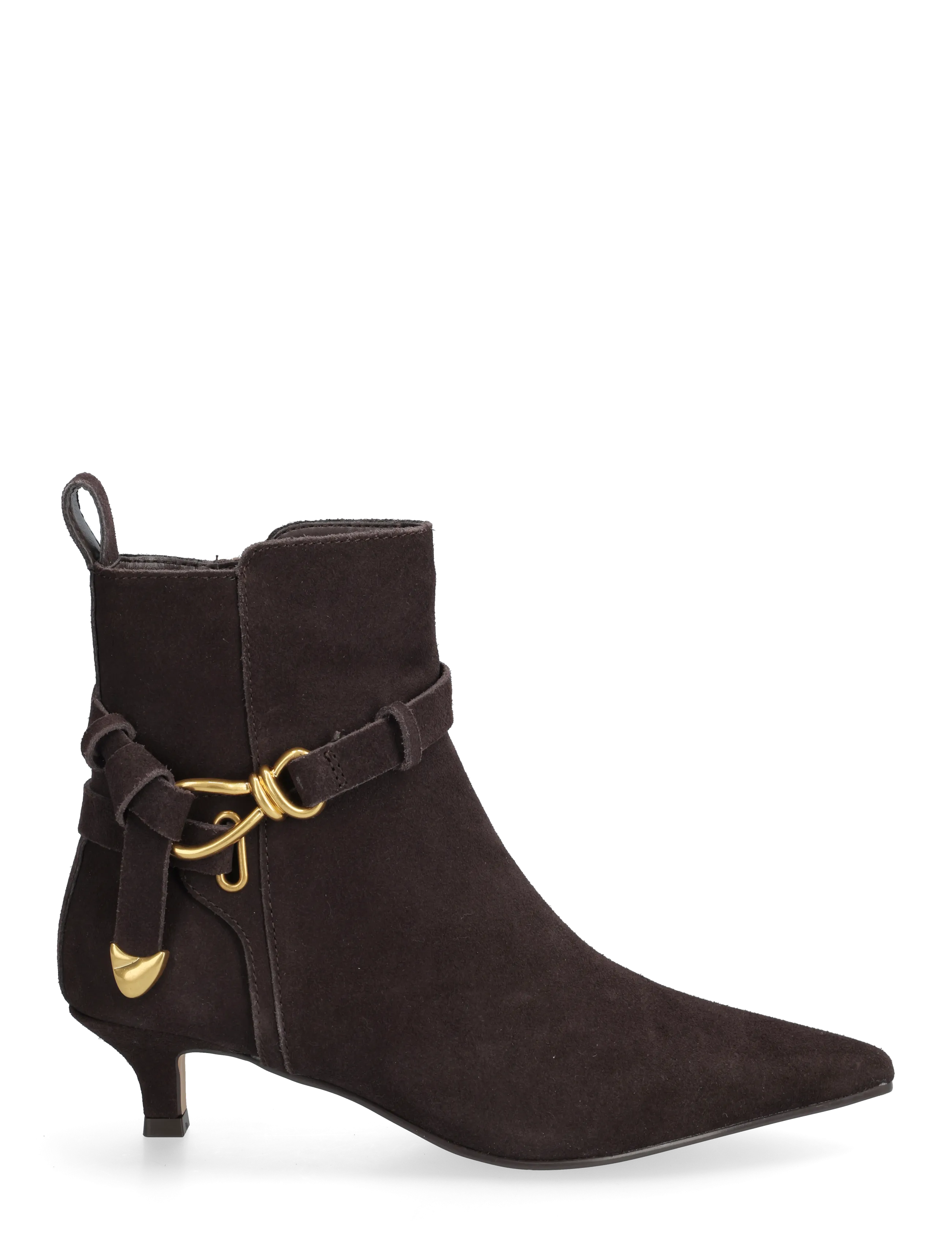 Steve Madden - Roller - heeled ankle boots - brown suede - 1