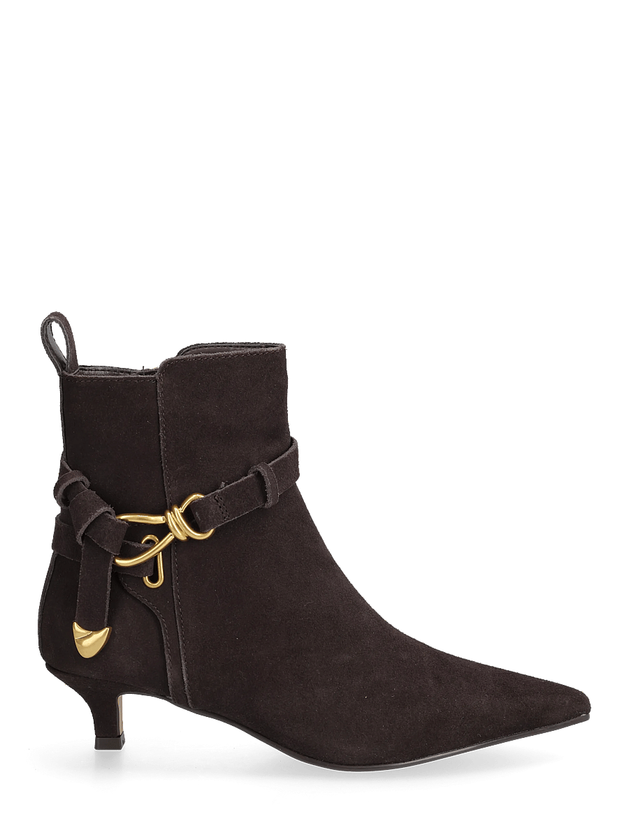 Steve Madden - Roller - kontsaga poolsaapad - brown suede - 1