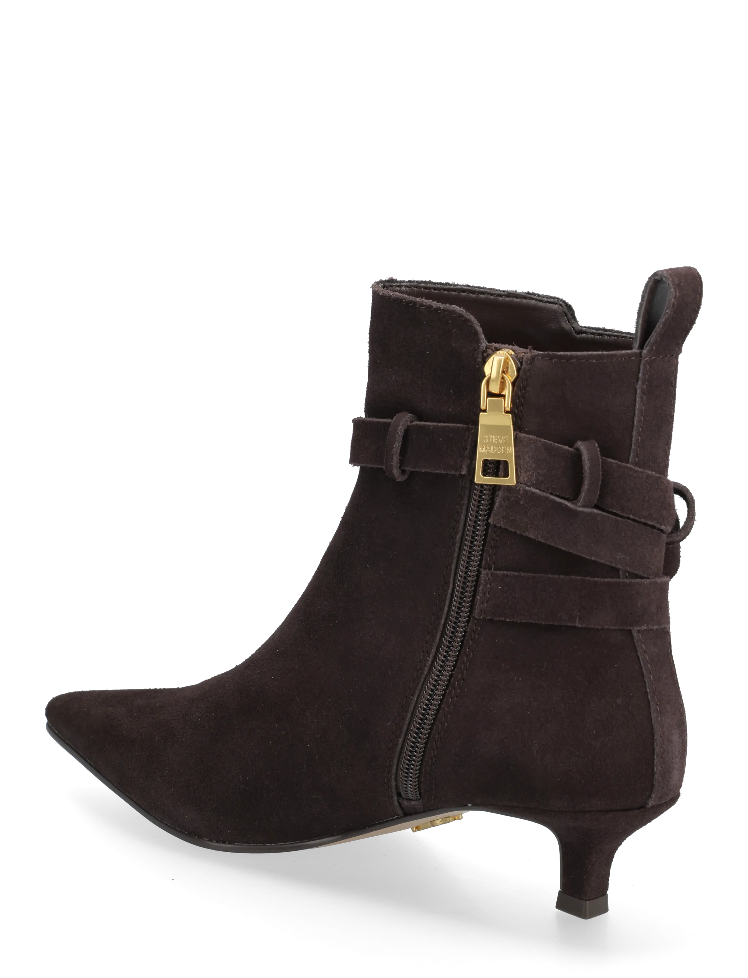 Steve Madden - Roller - heeled ankle boots - brown suede - 2