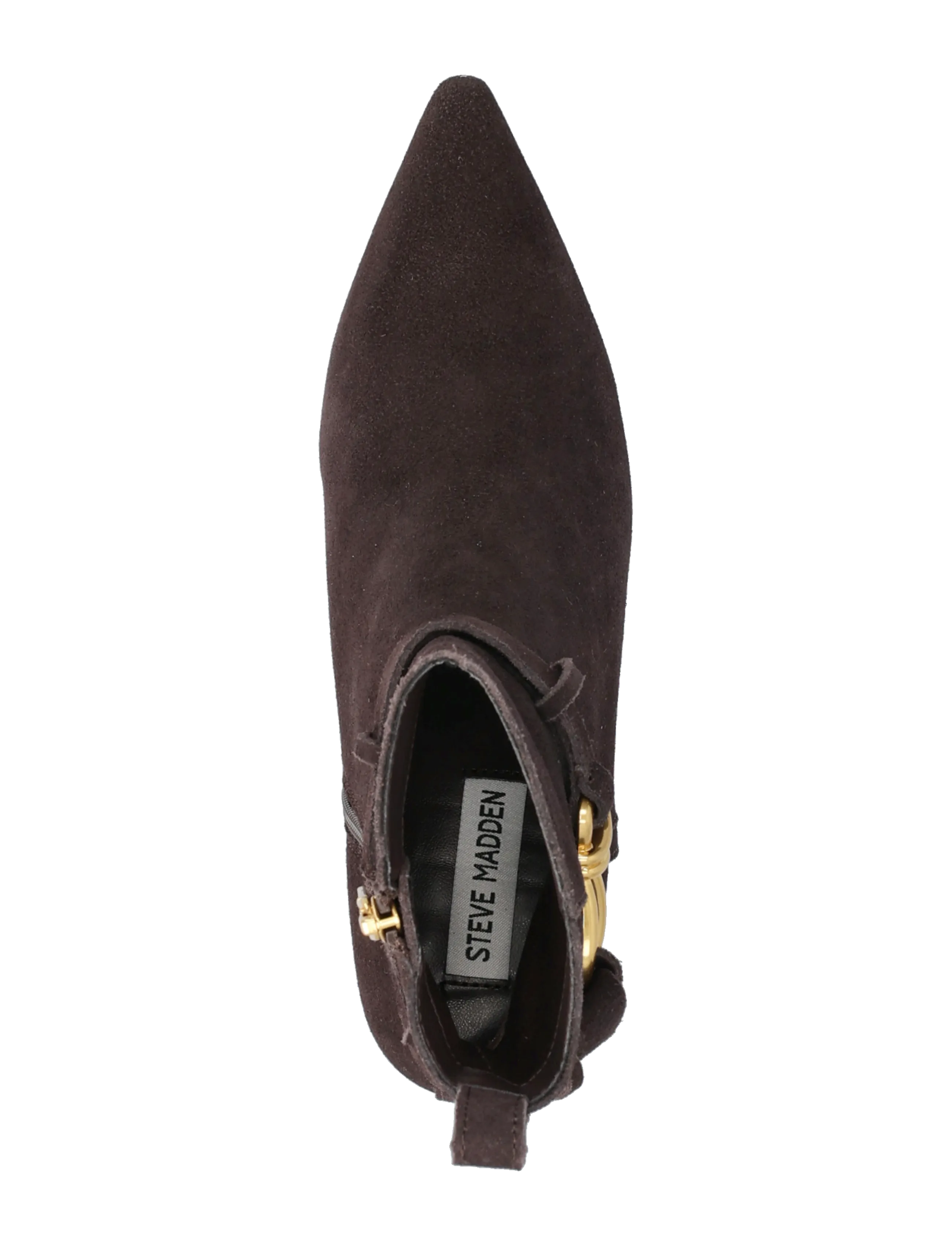 Steve Madden - Roller - heeled ankle boots - brown suede - 3