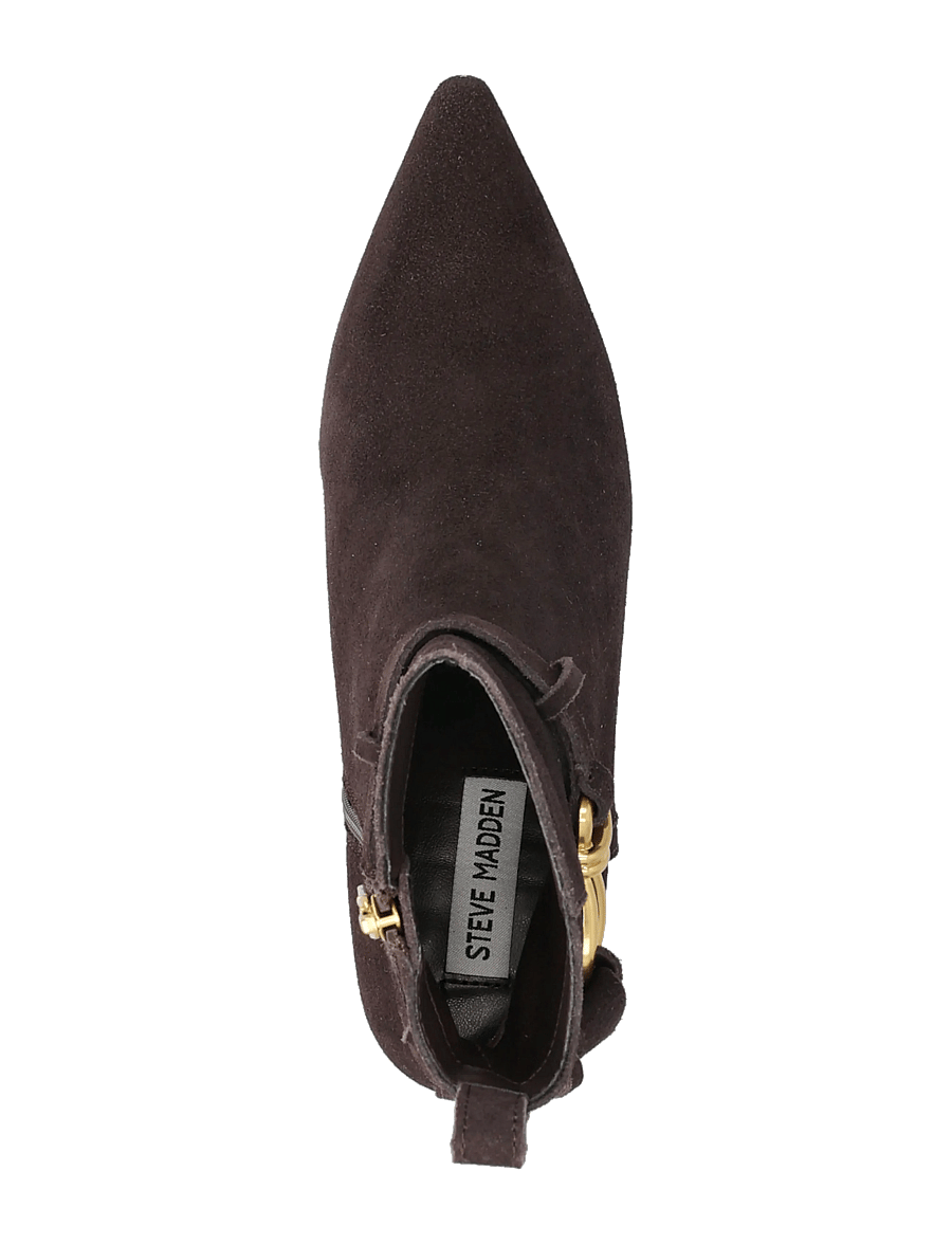 Steve Madden - Roller - kontsaga poolsaapad - brown suede - 3