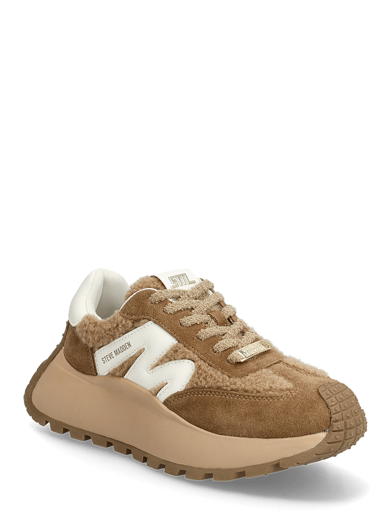 Steve Madden - Supercampo-F - matalavartiset tennarit - chestnut - 0