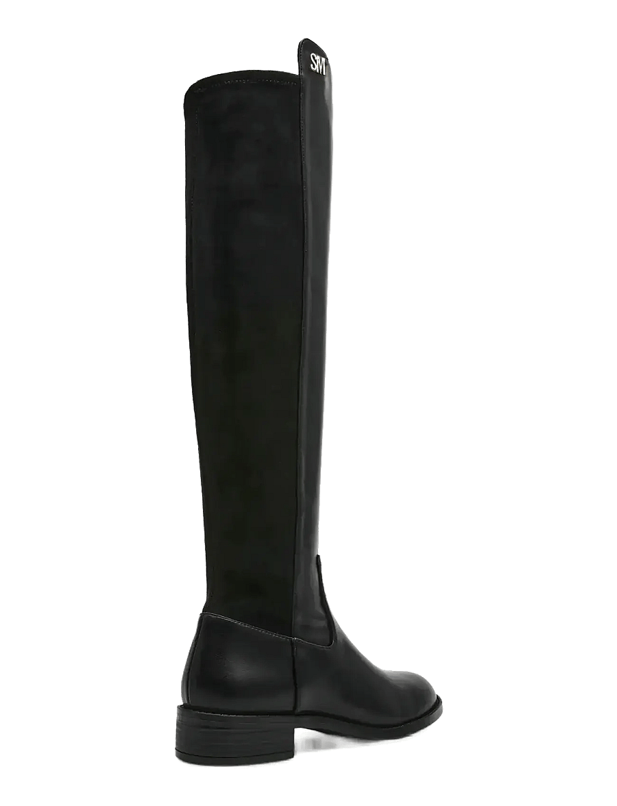 Steve Madden - Xcursion - pika säärega saapad - black - 2
