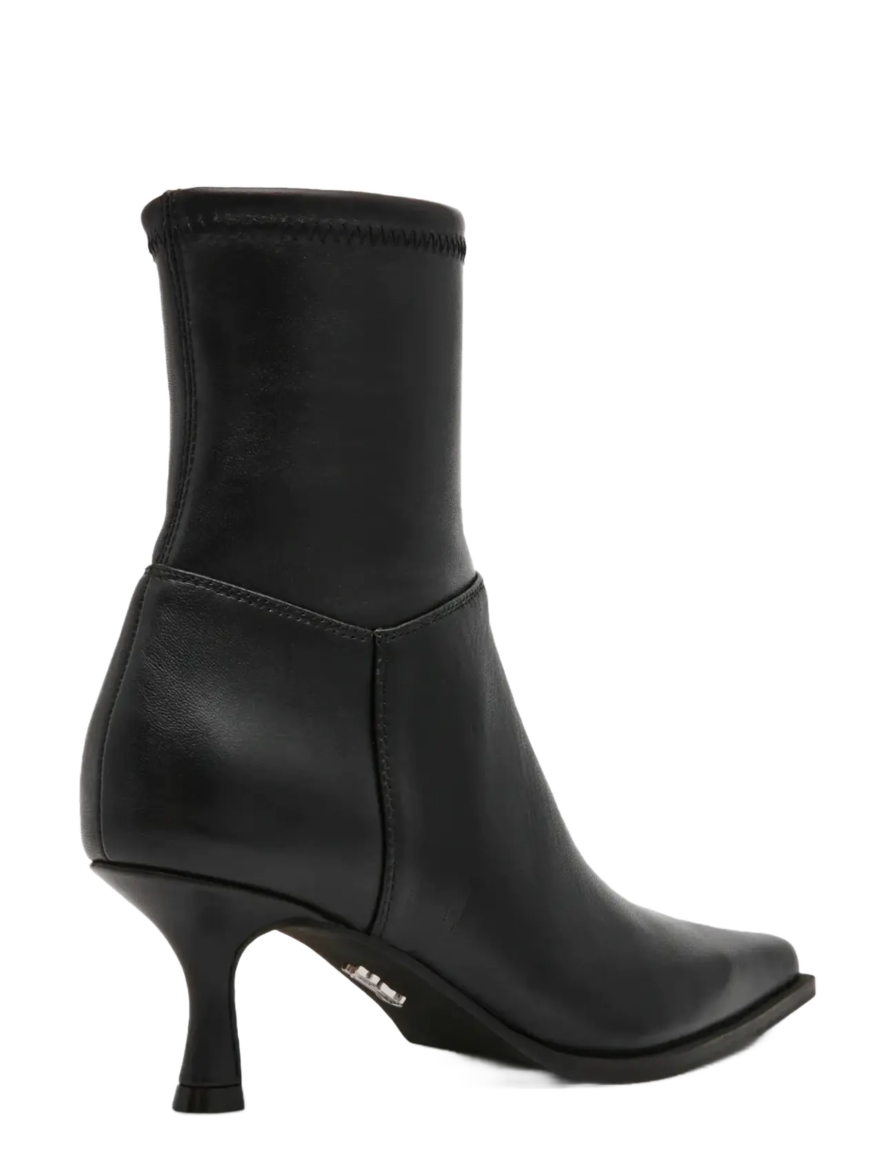 Steve Madden - Stasia2 - enkellaarsjes met hak - black leather - 2