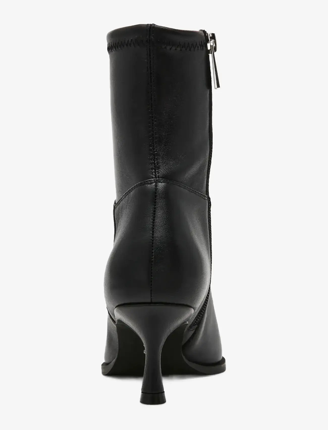 Steve Madden - Stasia2 - kontsaga poolsaapad - black leather - 5