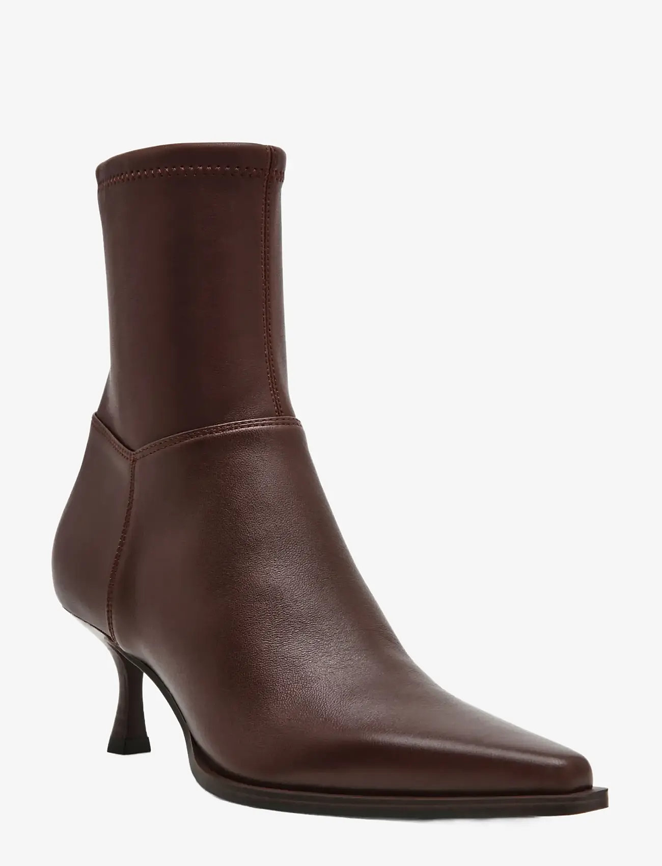 Steve Madden - Stasia2 - kontsaga poolsaapad - brown leather - 0