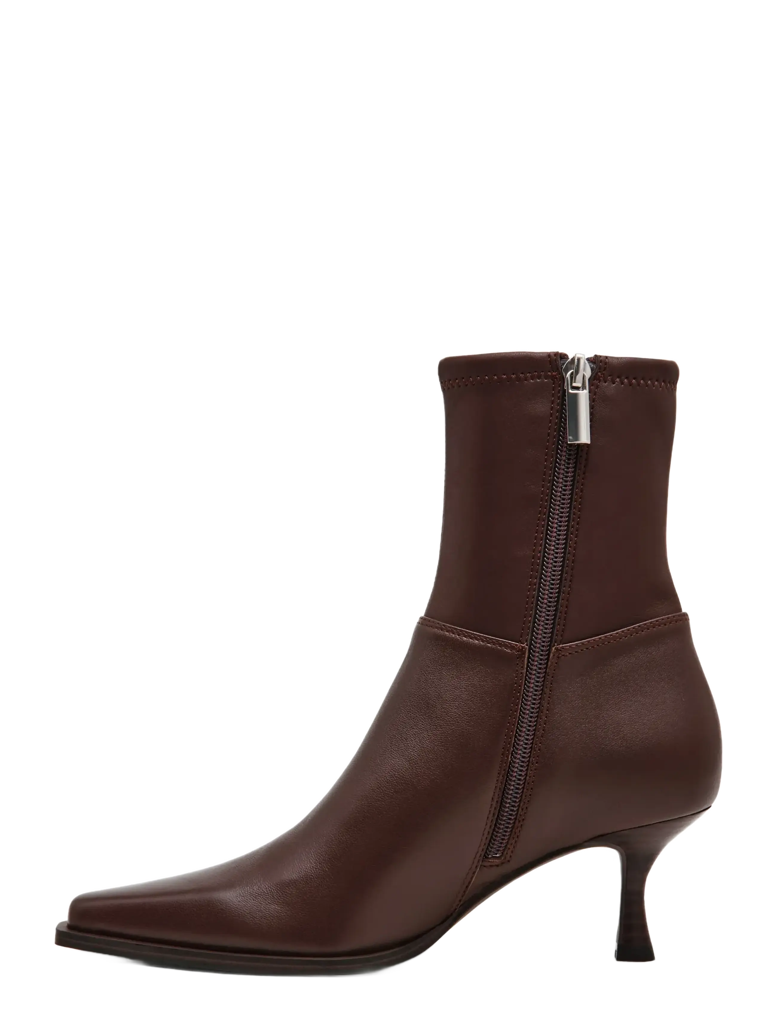 Steve Madden - Stasia2 - høj hæl - brown leather - 3