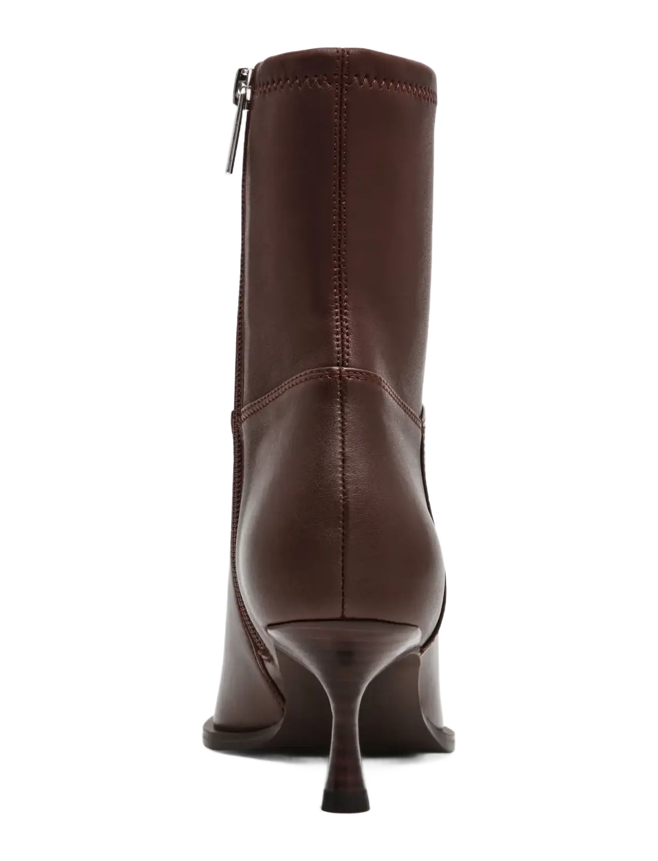 Steve Madden - Stasia2 - høj hæl - brown leather - 5