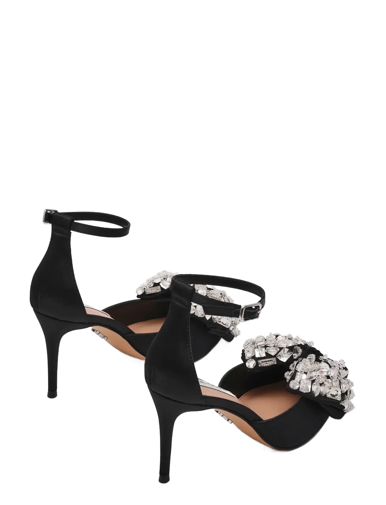 Steve Madden - Lumma - vakarėlių drabužiai išparduotuvių kainomis - blk satin - 2