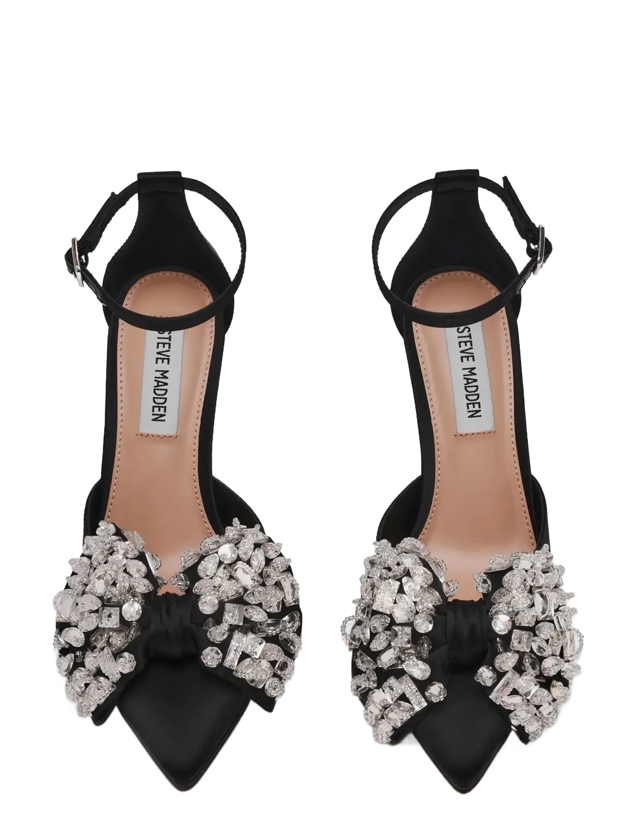 Steve Madden - Lumma - vakarėlių drabužiai išparduotuvių kainomis - blk satin - 3