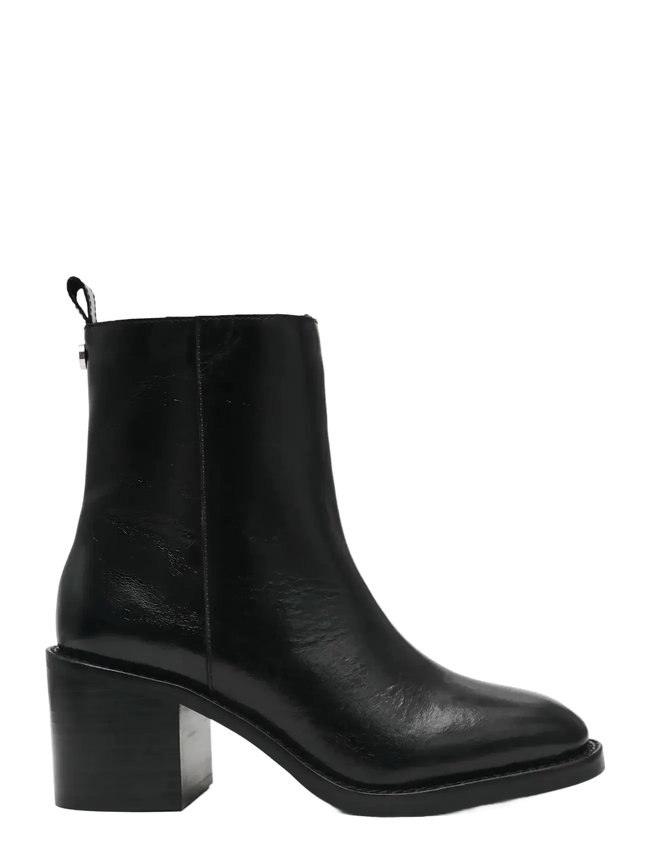 Steve Madden - Slender - korolliset nilkkurit - black leather - 1