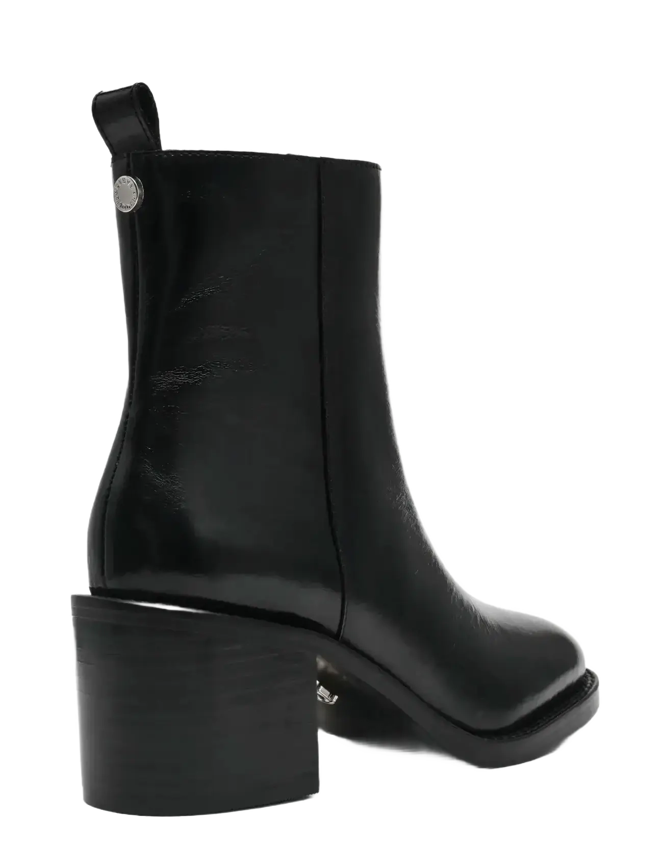 Steve Madden - Slender - korolliset nilkkurit - black leather - 2